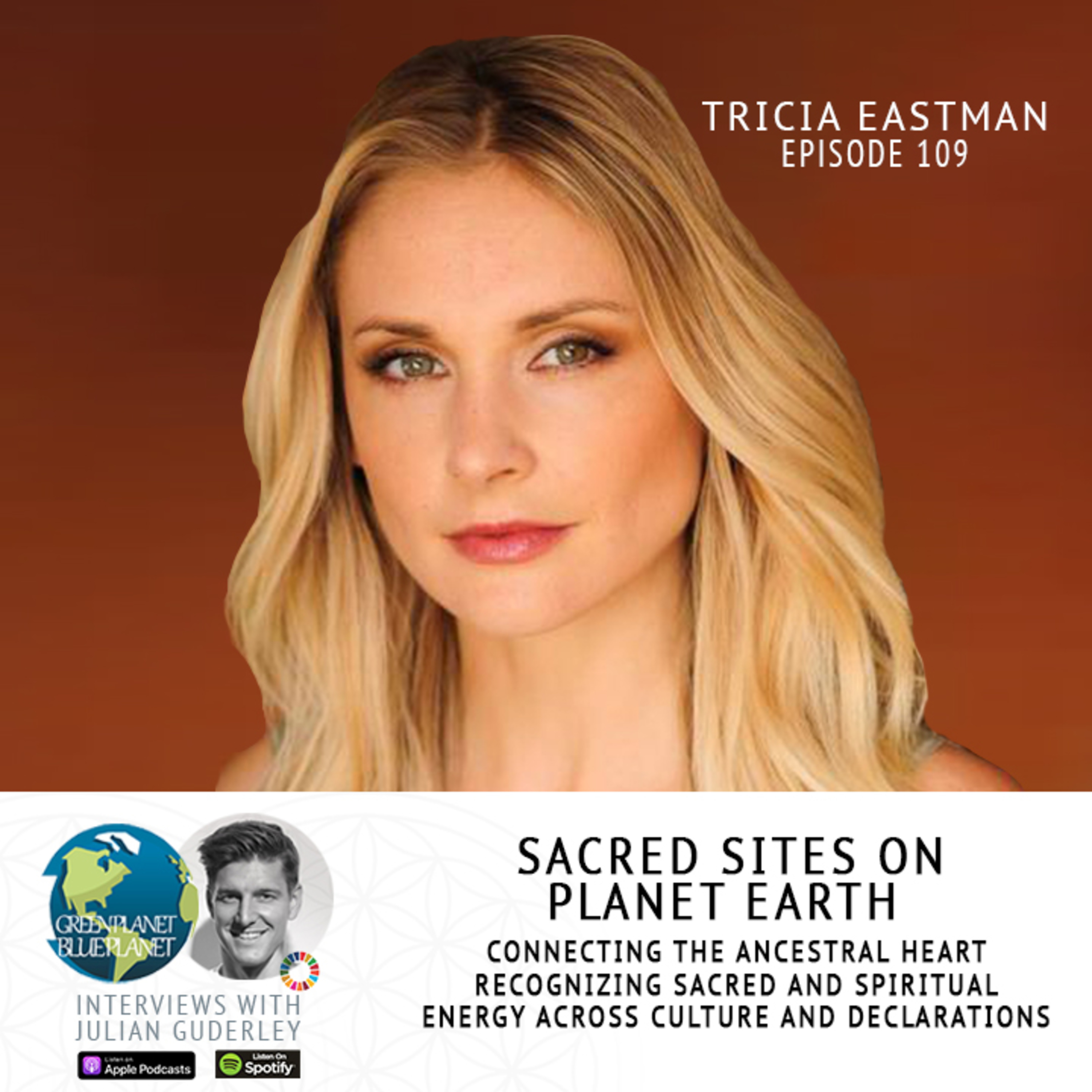 Sacred Sites on Planet Earth, connecting the Ancestral Heart - with Tricia Eastman episode artwork