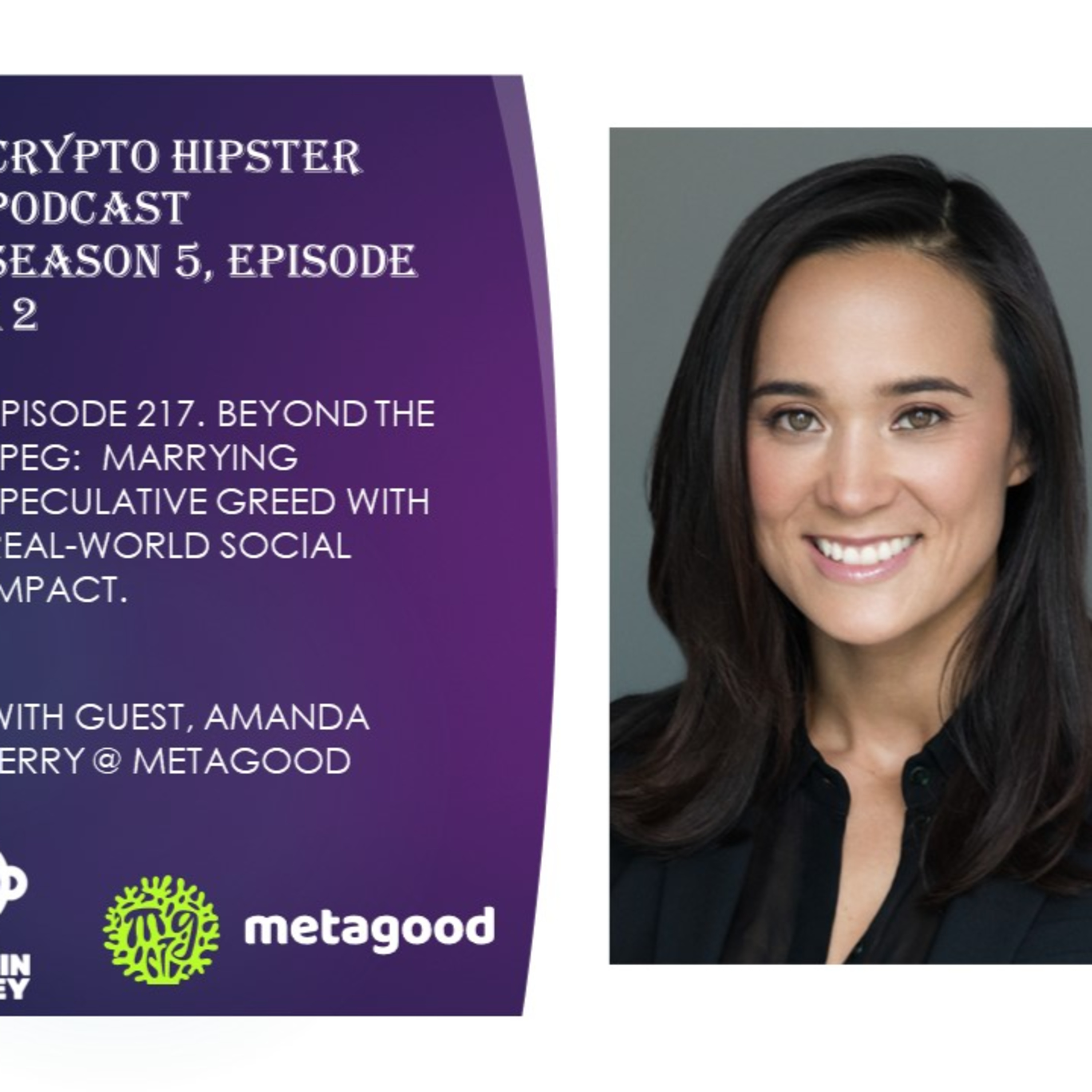 Beyond the JPEG: Marrying Speculative Greed with Real-World Social Impact, with Amanda Terry @ Metagood