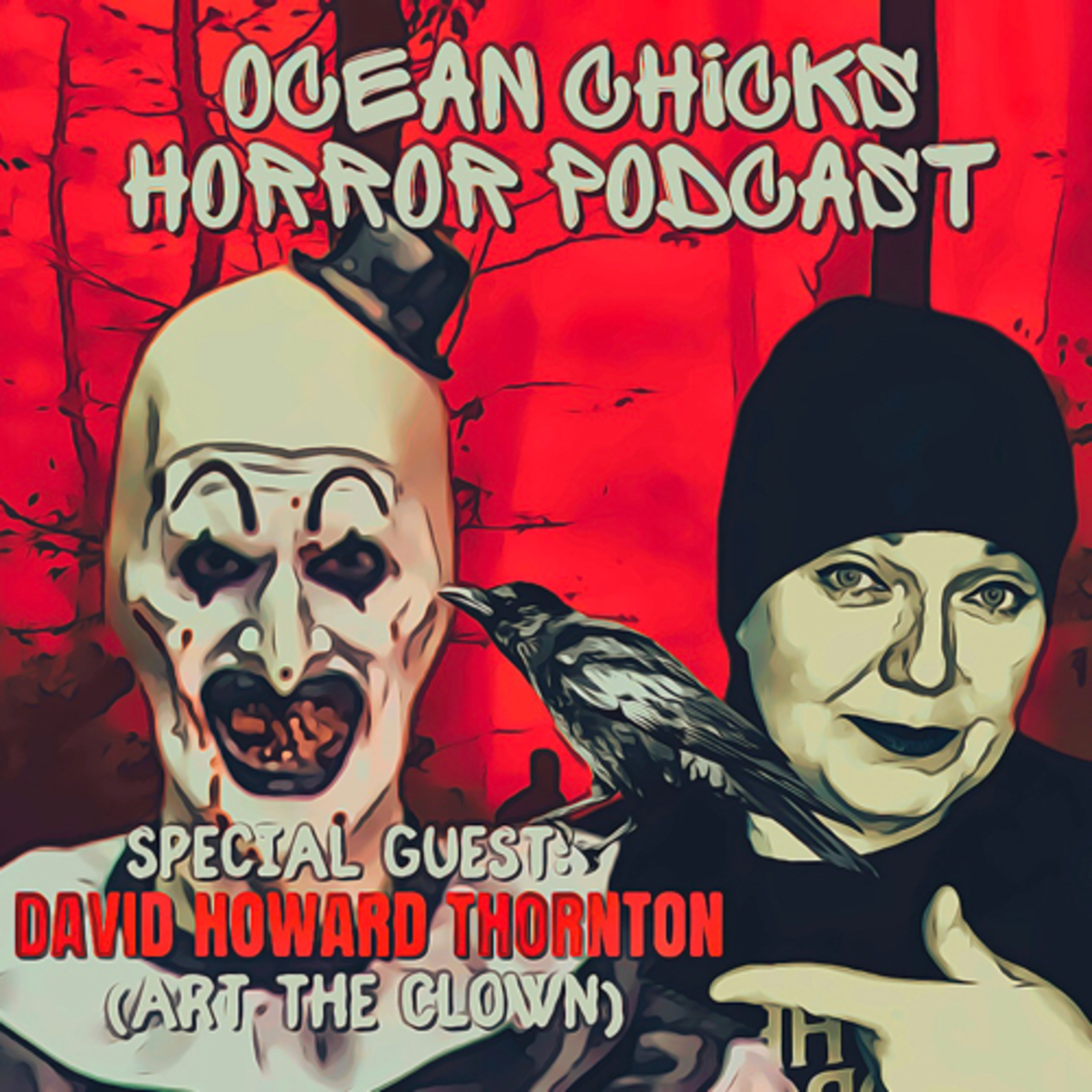 Hanging out with Art The Clown from Terrifier, actor David Howard Thornton 