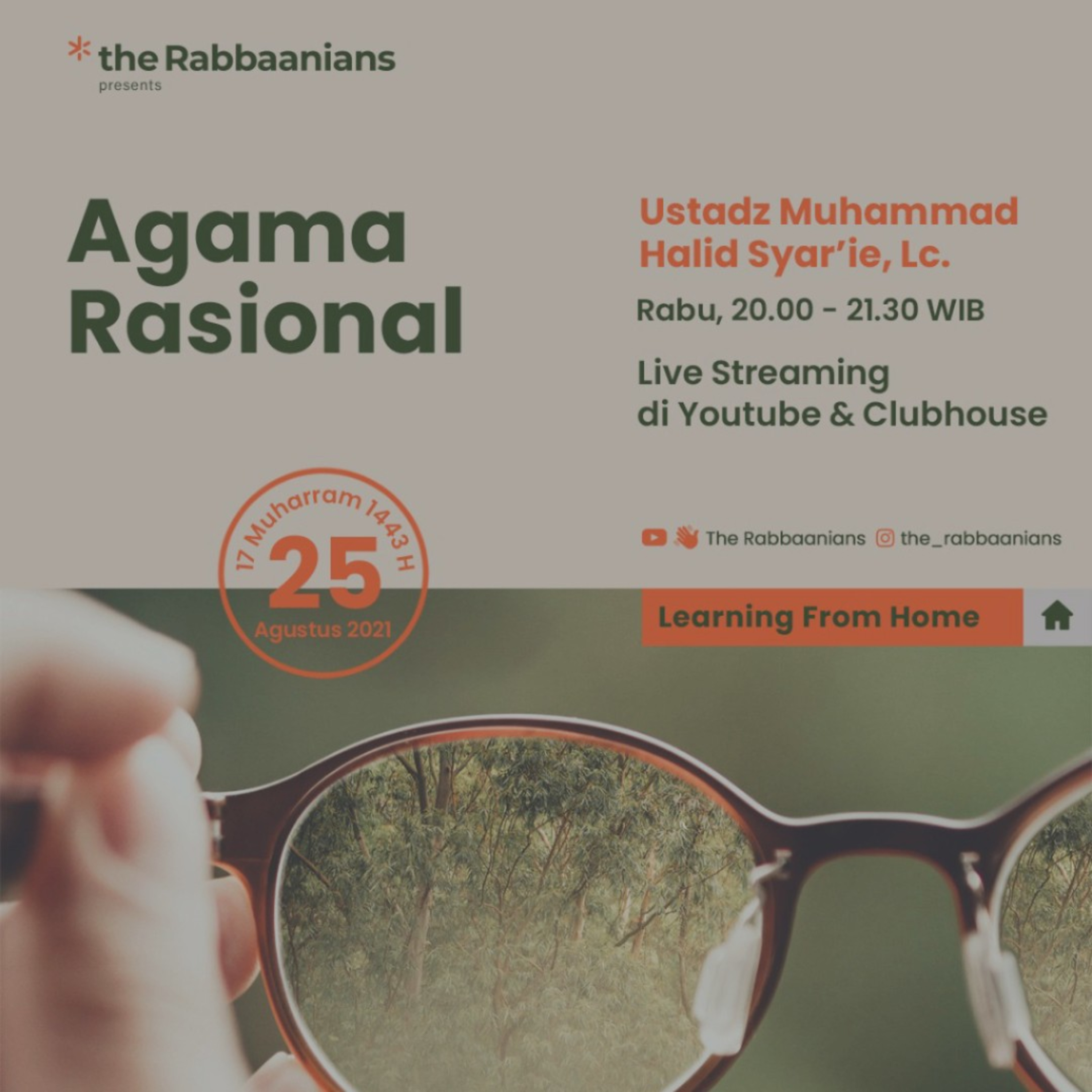 Agama Rasional - Ustadz Muhammad Halid Syar'ie, Lc.