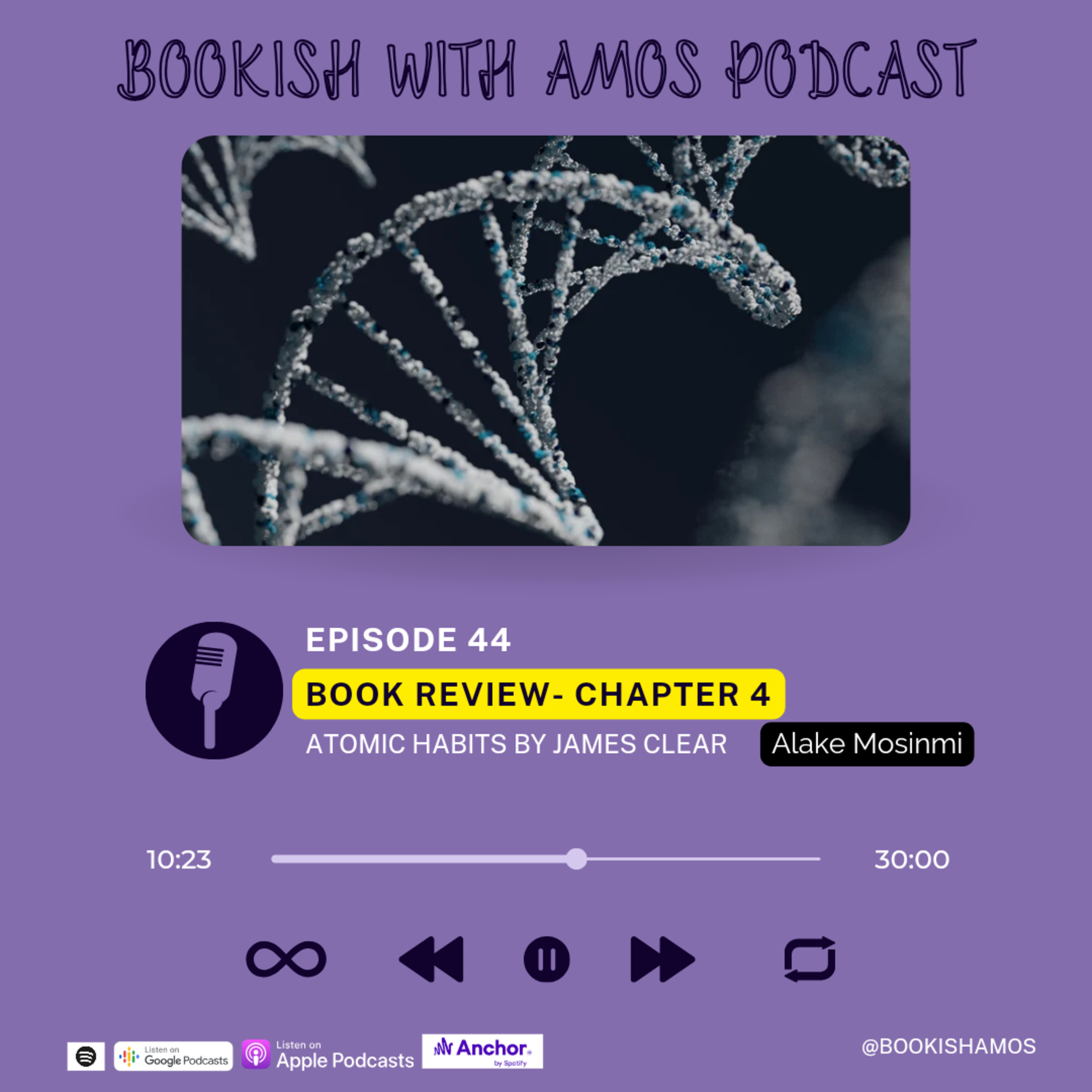 Bookish with AMos