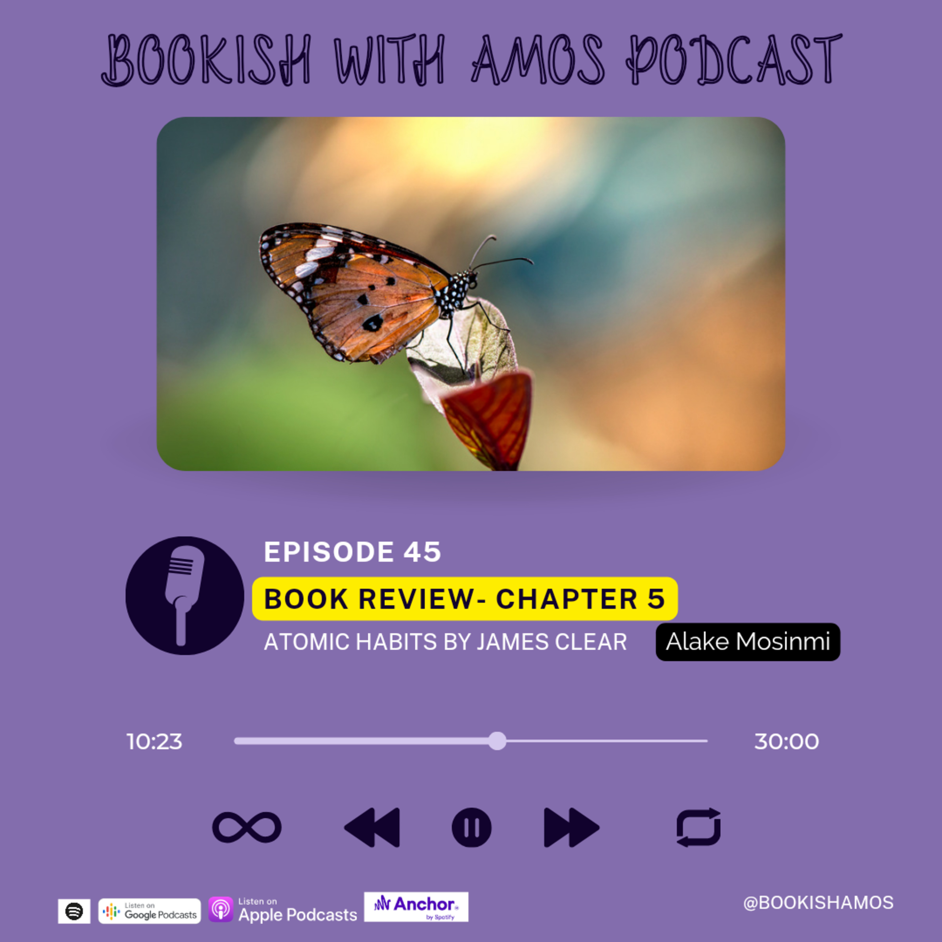 Bookish with AMos