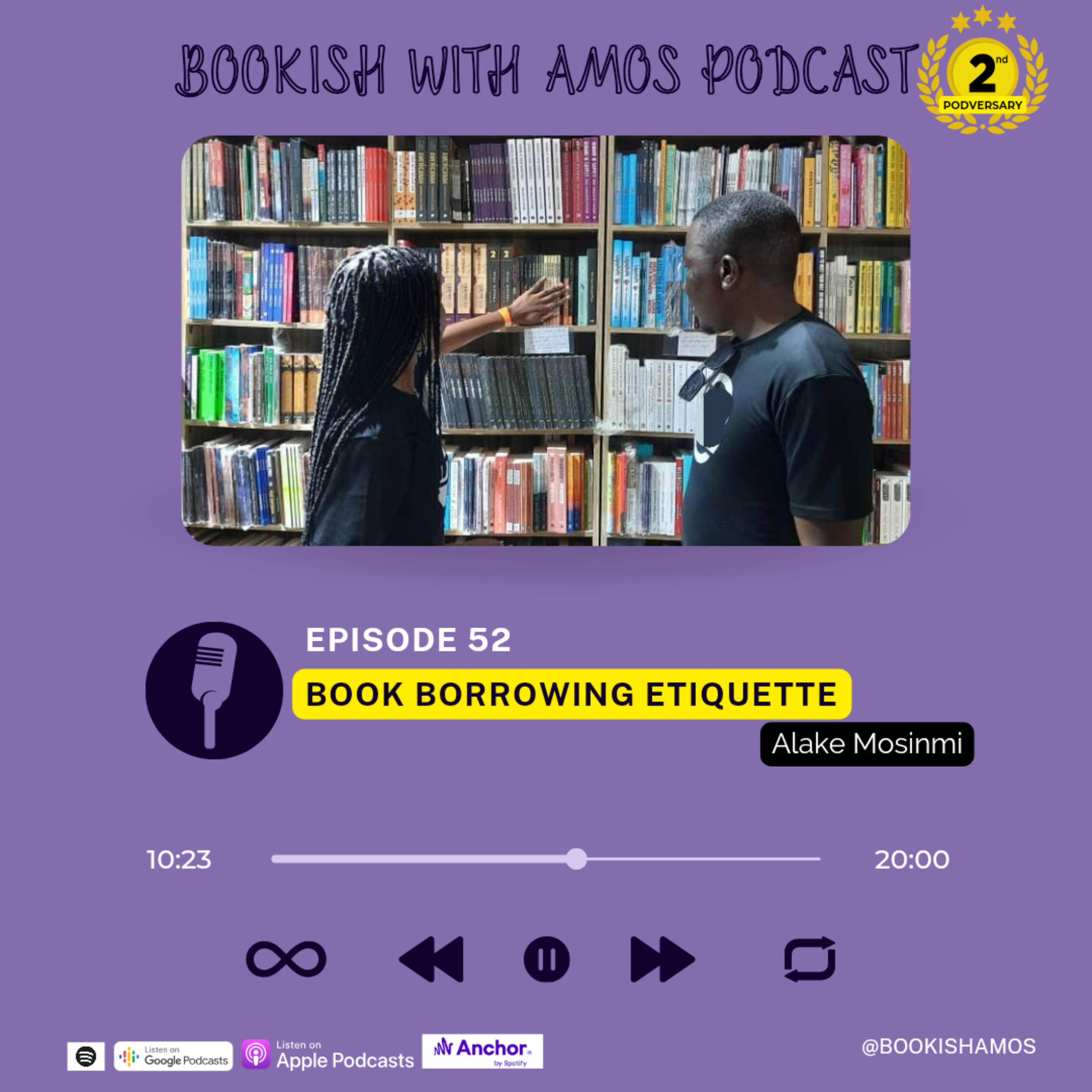 Bookish with AMos