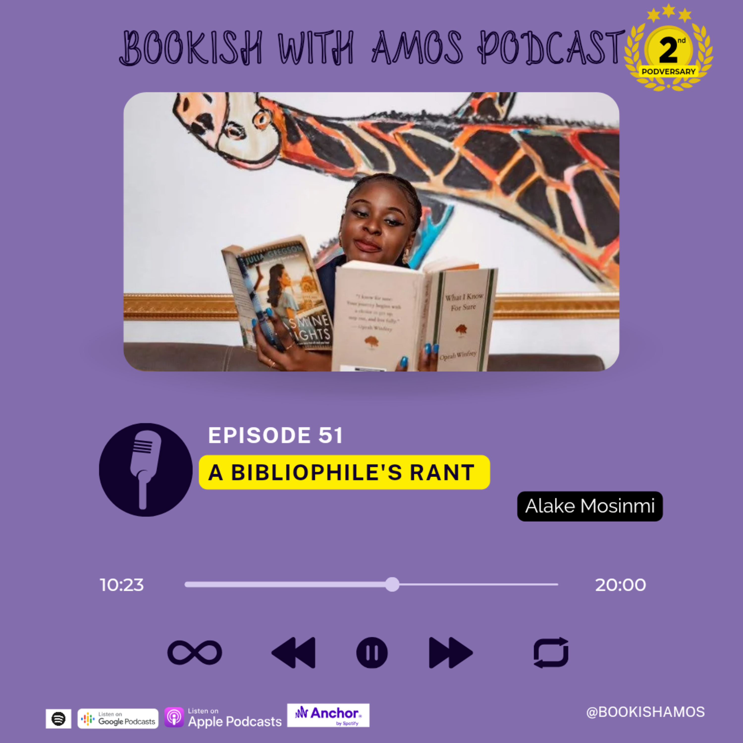 Bookish with AMos