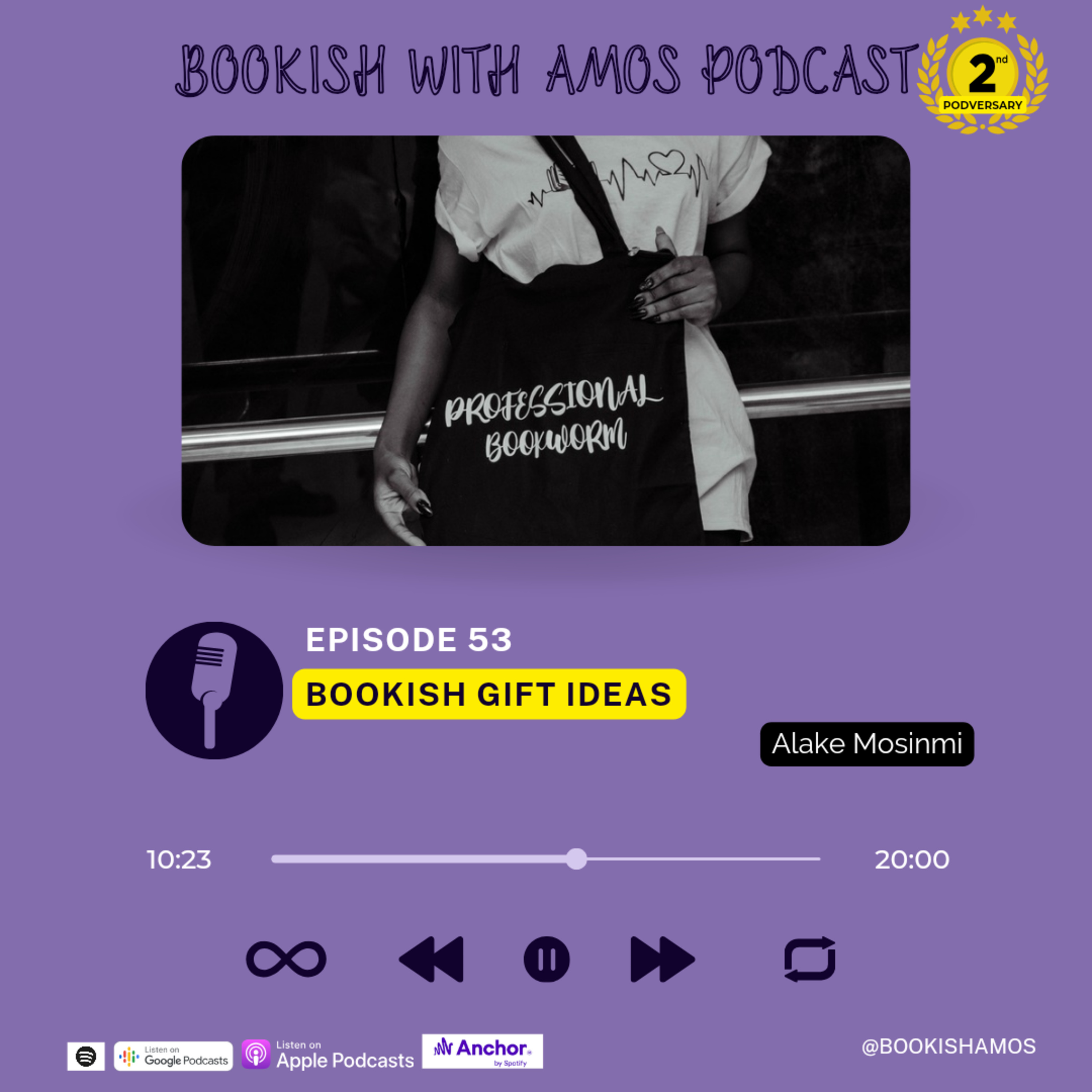 Bookish with AMos