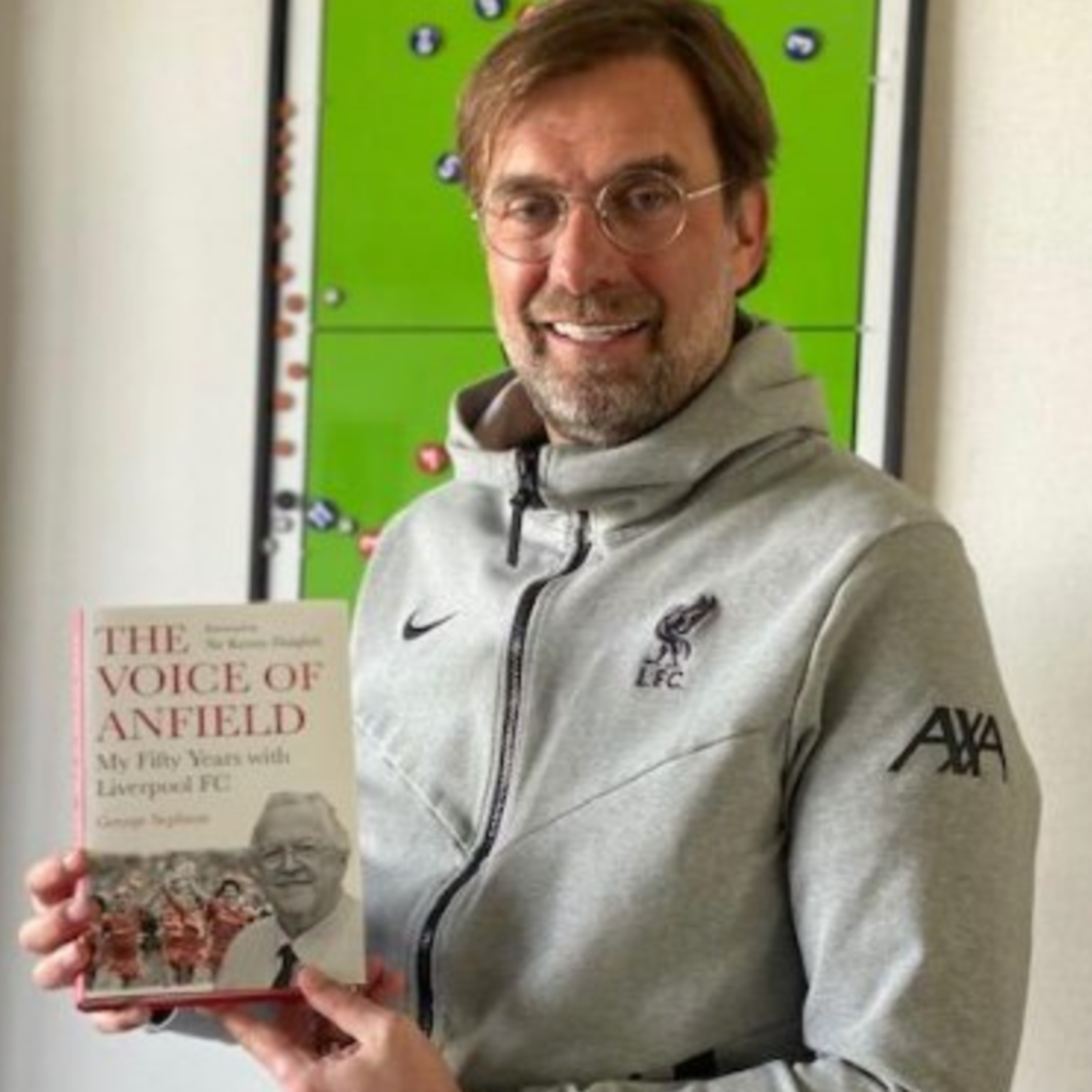 Football in the 1990's and George Sephton "The Voice of Anfield"  episode artwork
