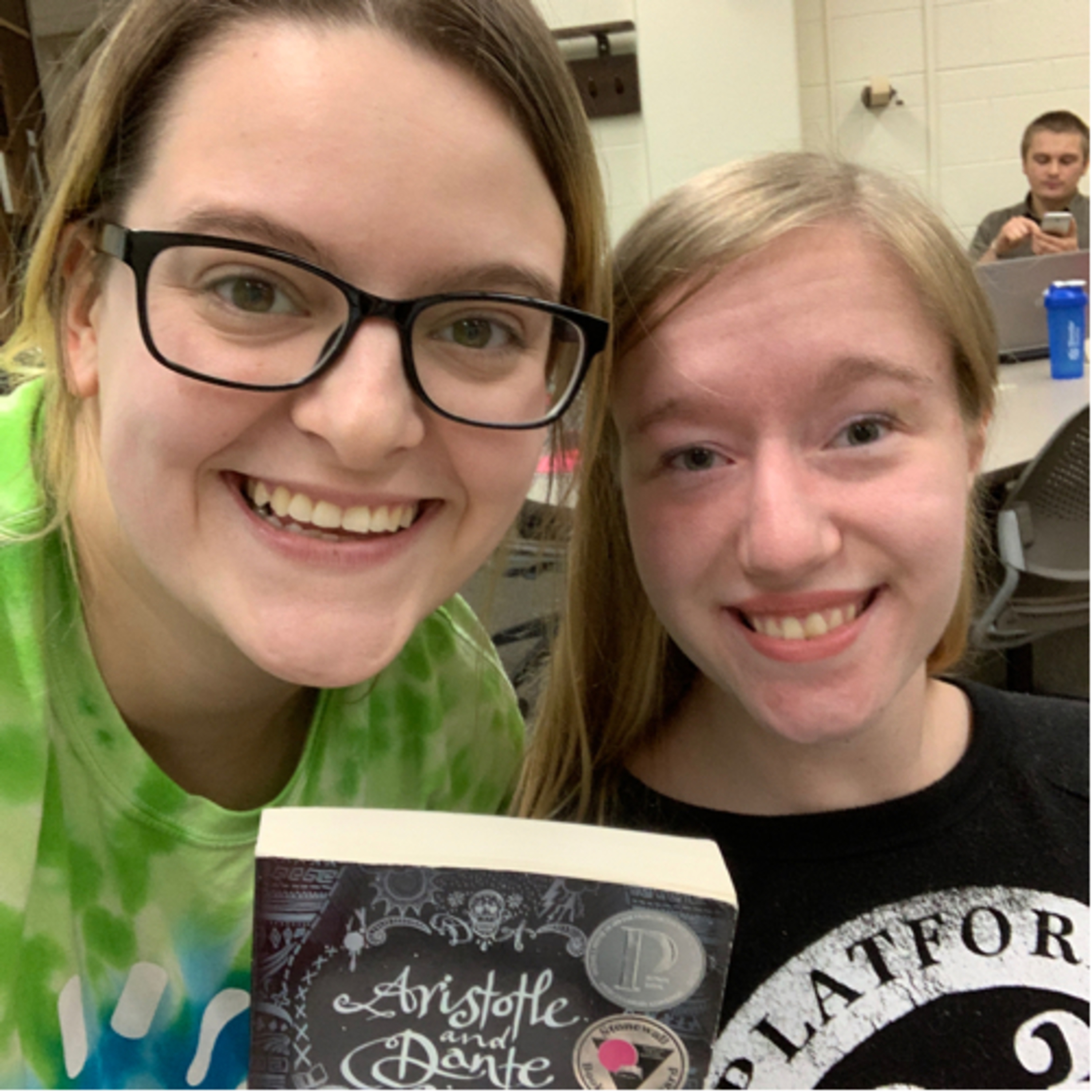 Mrs. Auman and Ms. Anderson Read Aristotle and Dante Discover the Universe