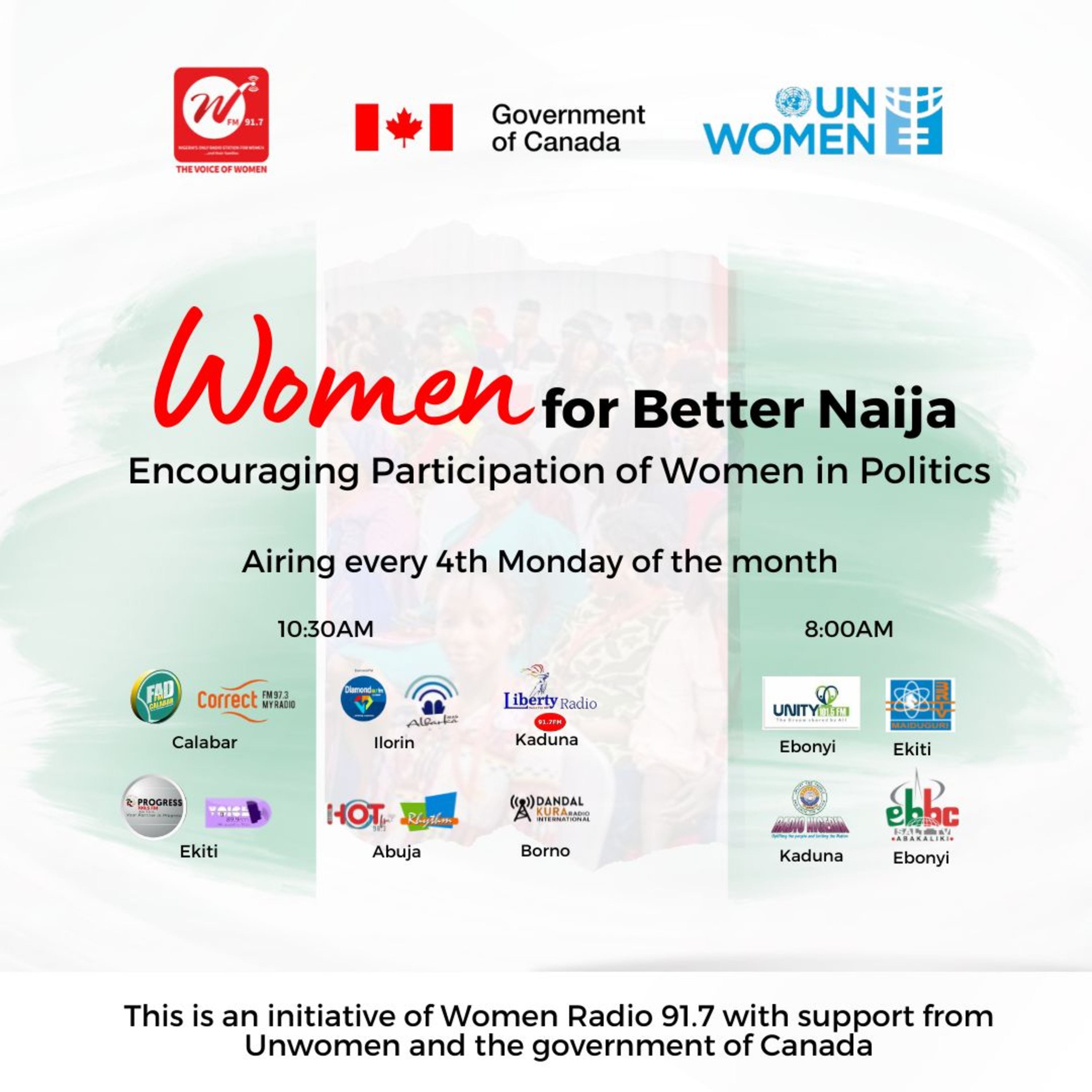 Women For Better Naija - Encouraging Participation of Women In Politics episode artwork