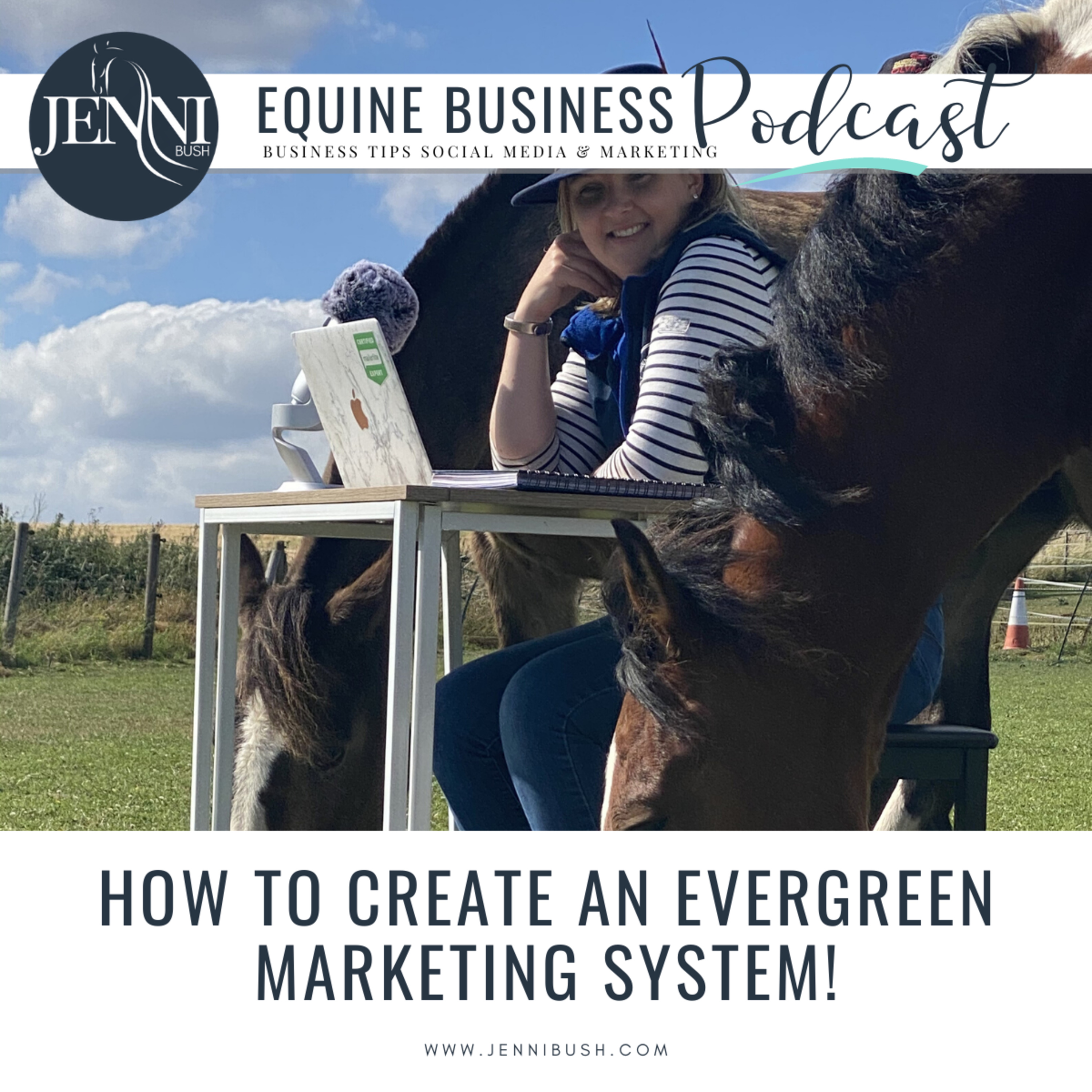 #42: How to Create an Evergreen Marketing System That Works so you don't have to! episode artwork