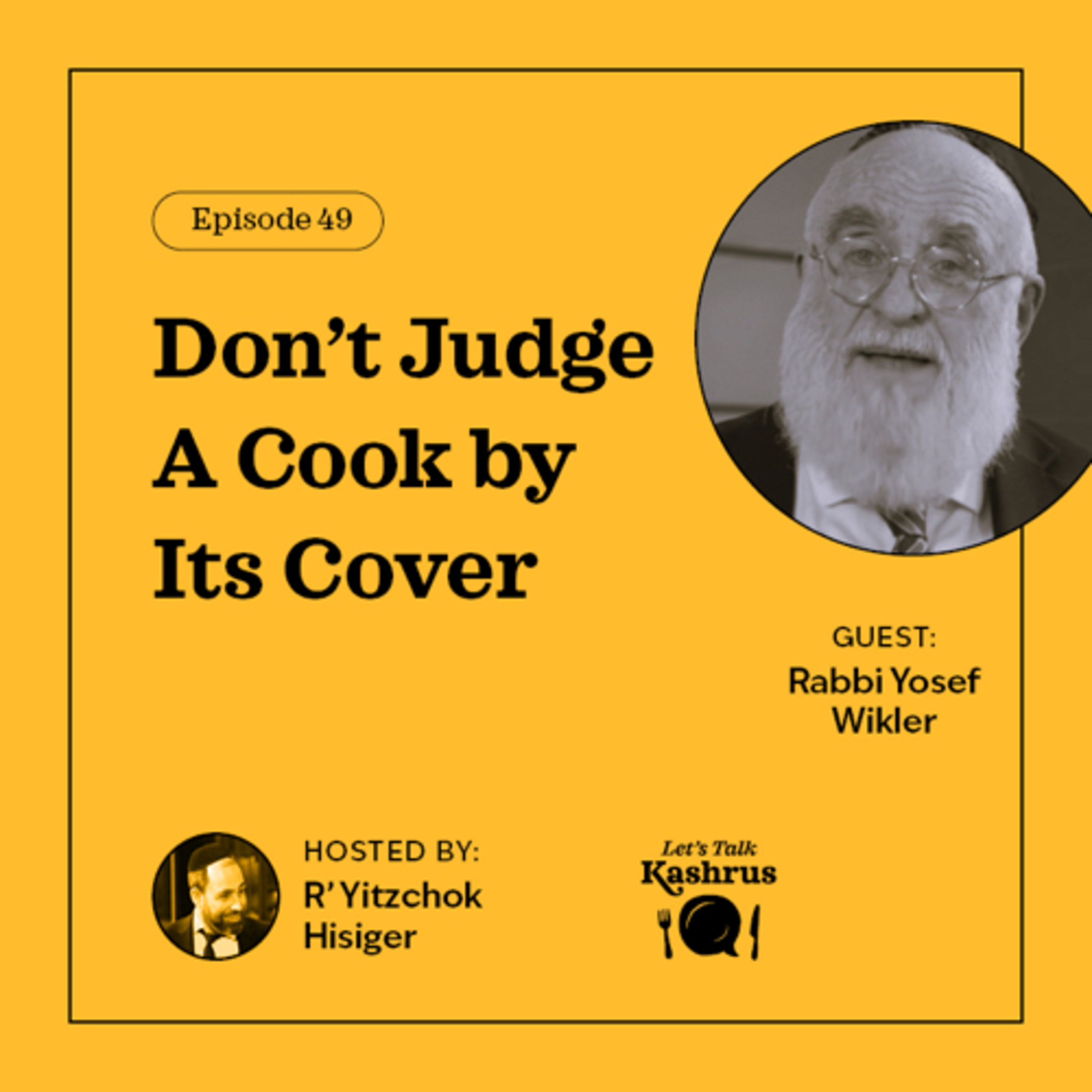 Don’t Judge A Cook By Its Cover episode artwork