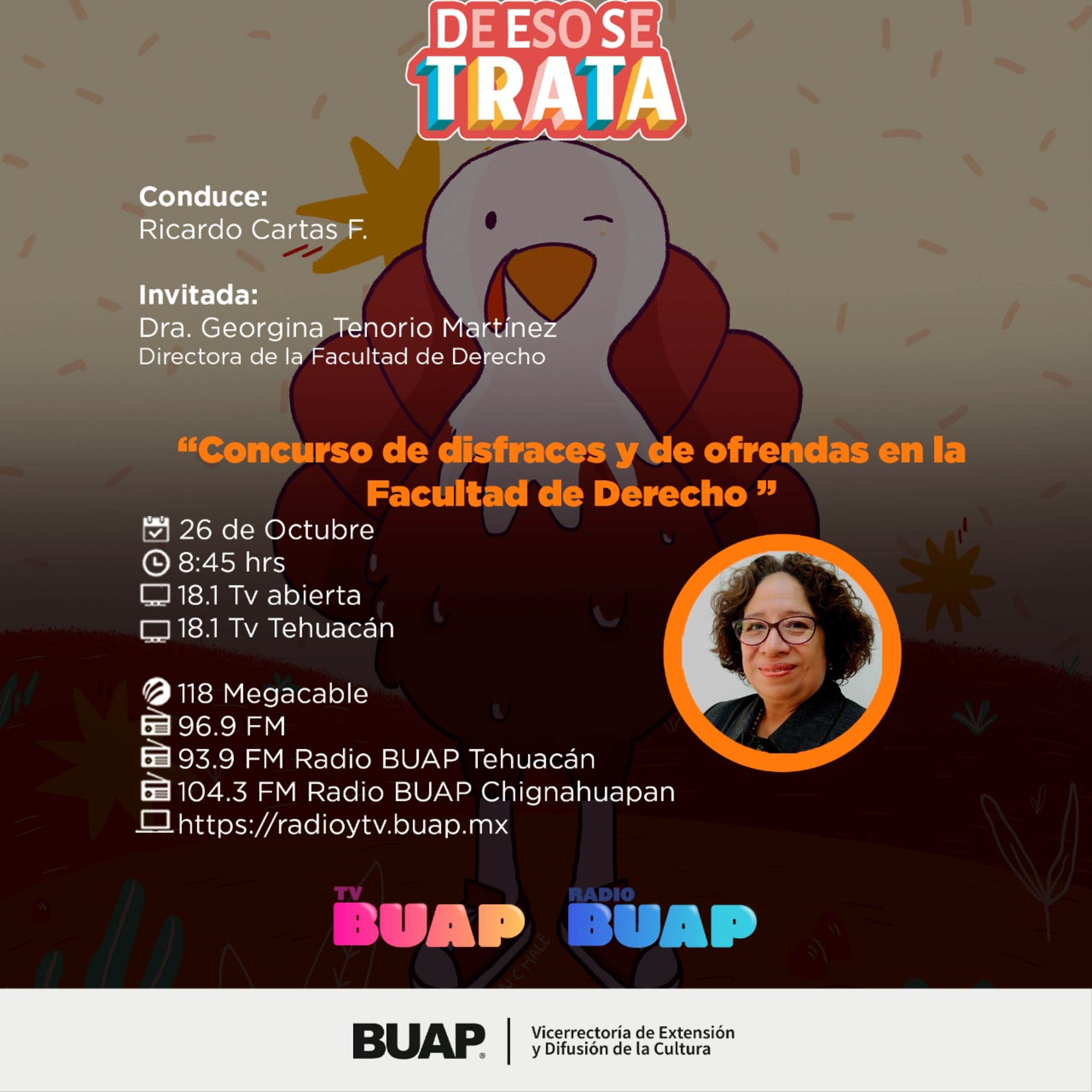 Ep. Día de muertos 2022 en la Facultad de Derecho. De eso se trata. episode artwork