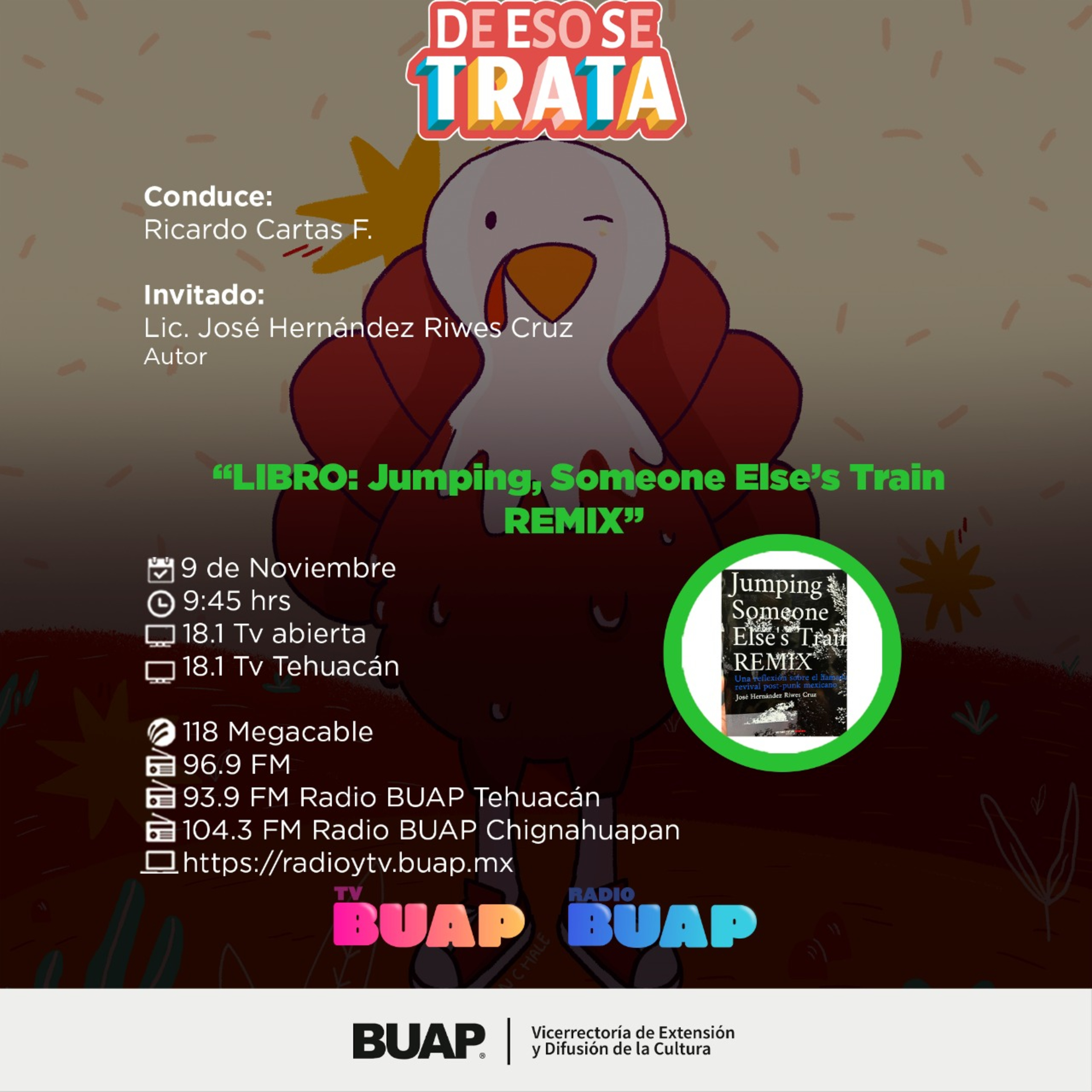 Ep. Libro: Jumping Someone Else's Train. REMIX. De eso se trata. episode artwork