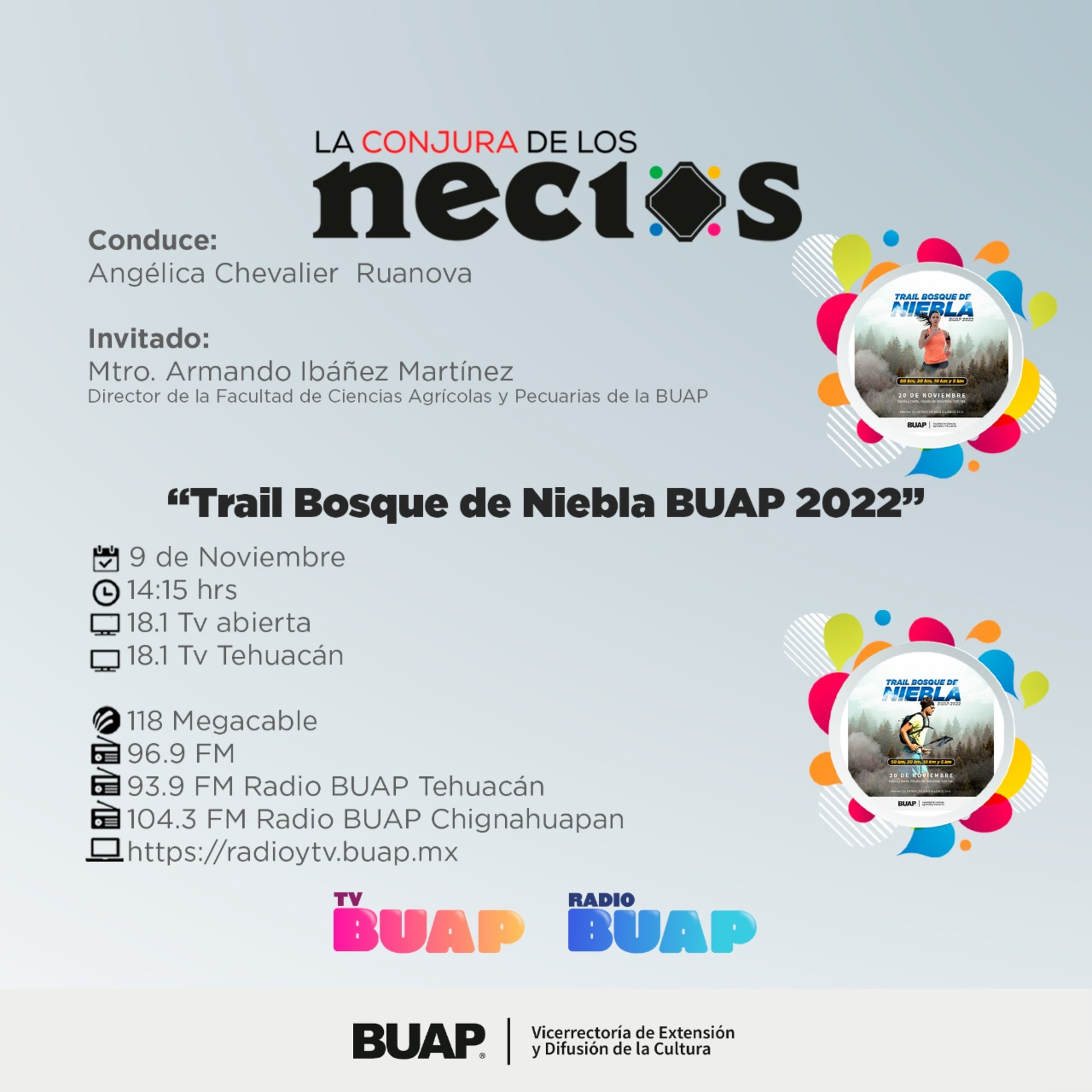 Ep. Trail Bosque de Niebla BUAP 2022. La conjura de los necios.  episode artwork