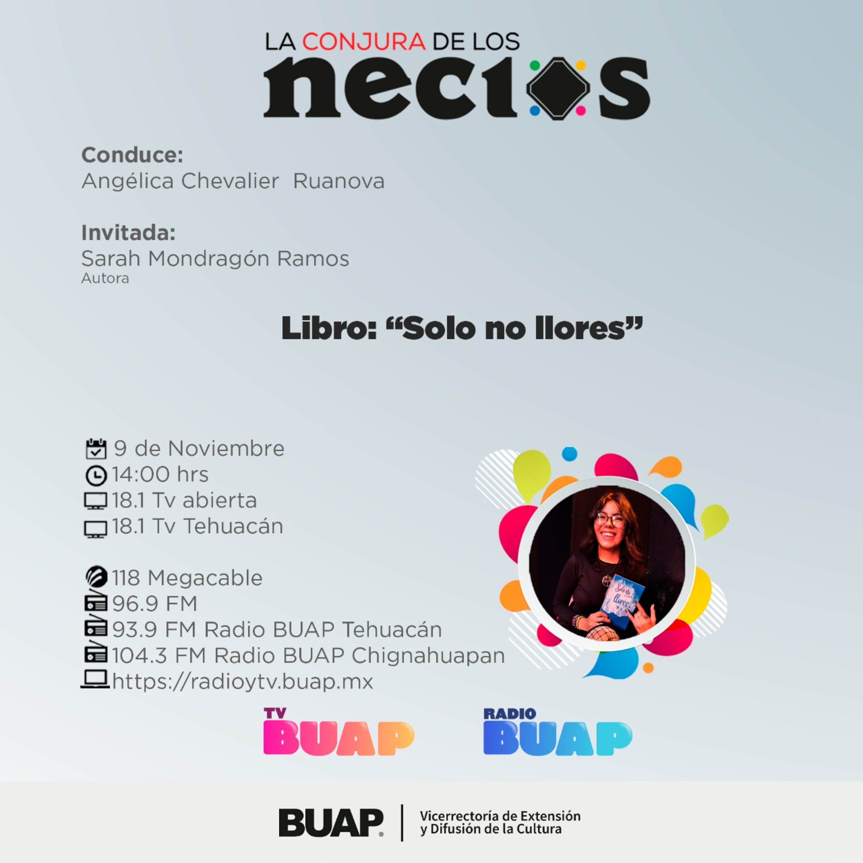 Ep. Libro: Solo no llores. La conjura de los necios.  episode artwork