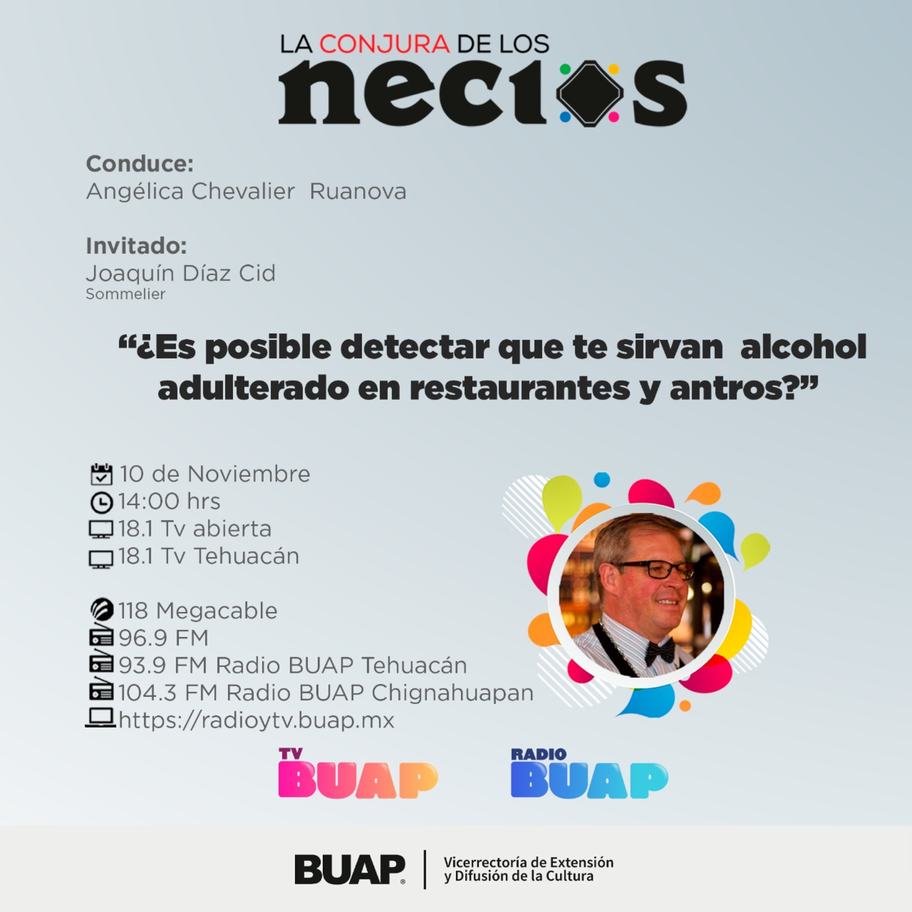 Ep. Detección de alcohol adulterado. La conjura de los necios.  episode artwork