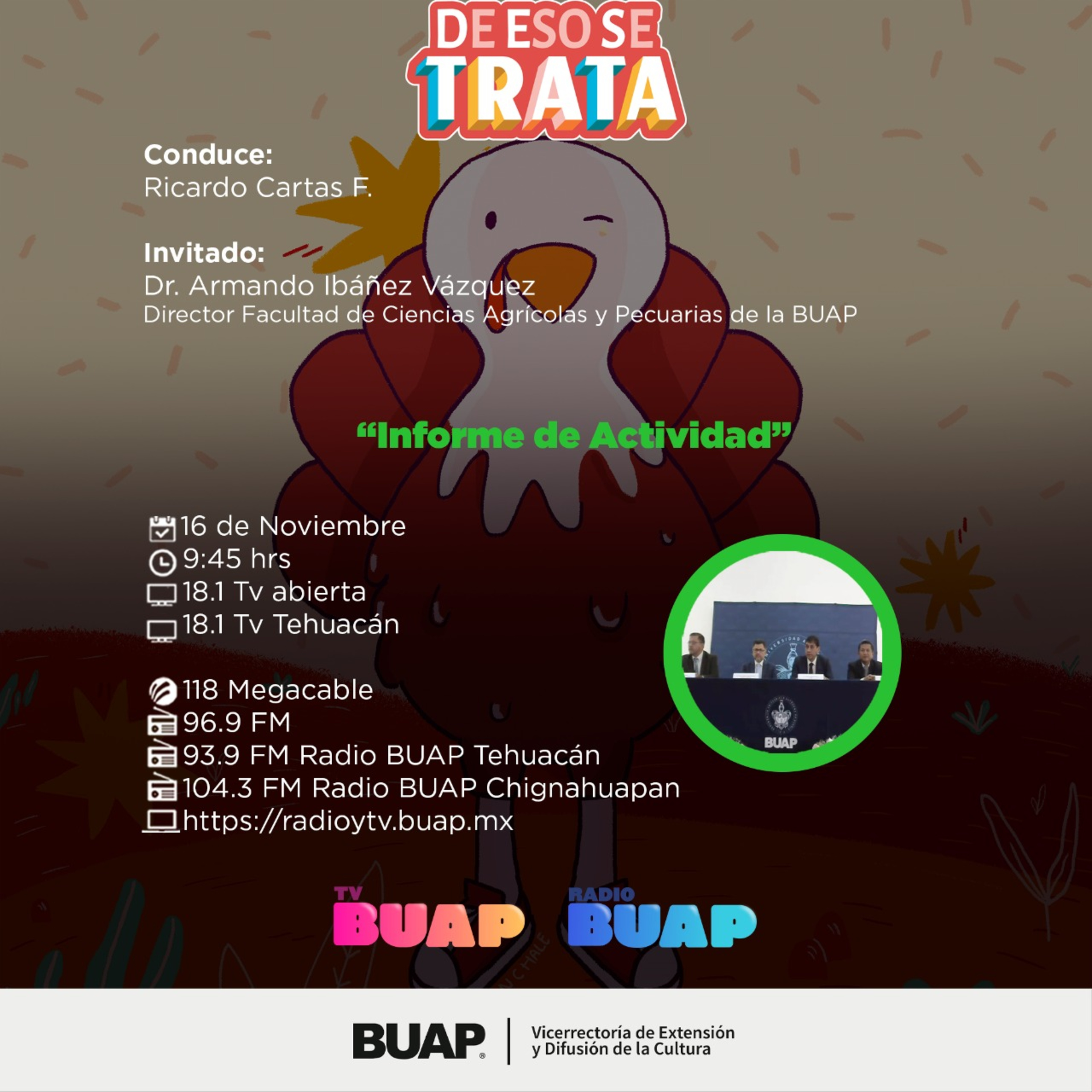 Ep. Primer informe de labores de la FCAP. De eso se trata. episode artwork
