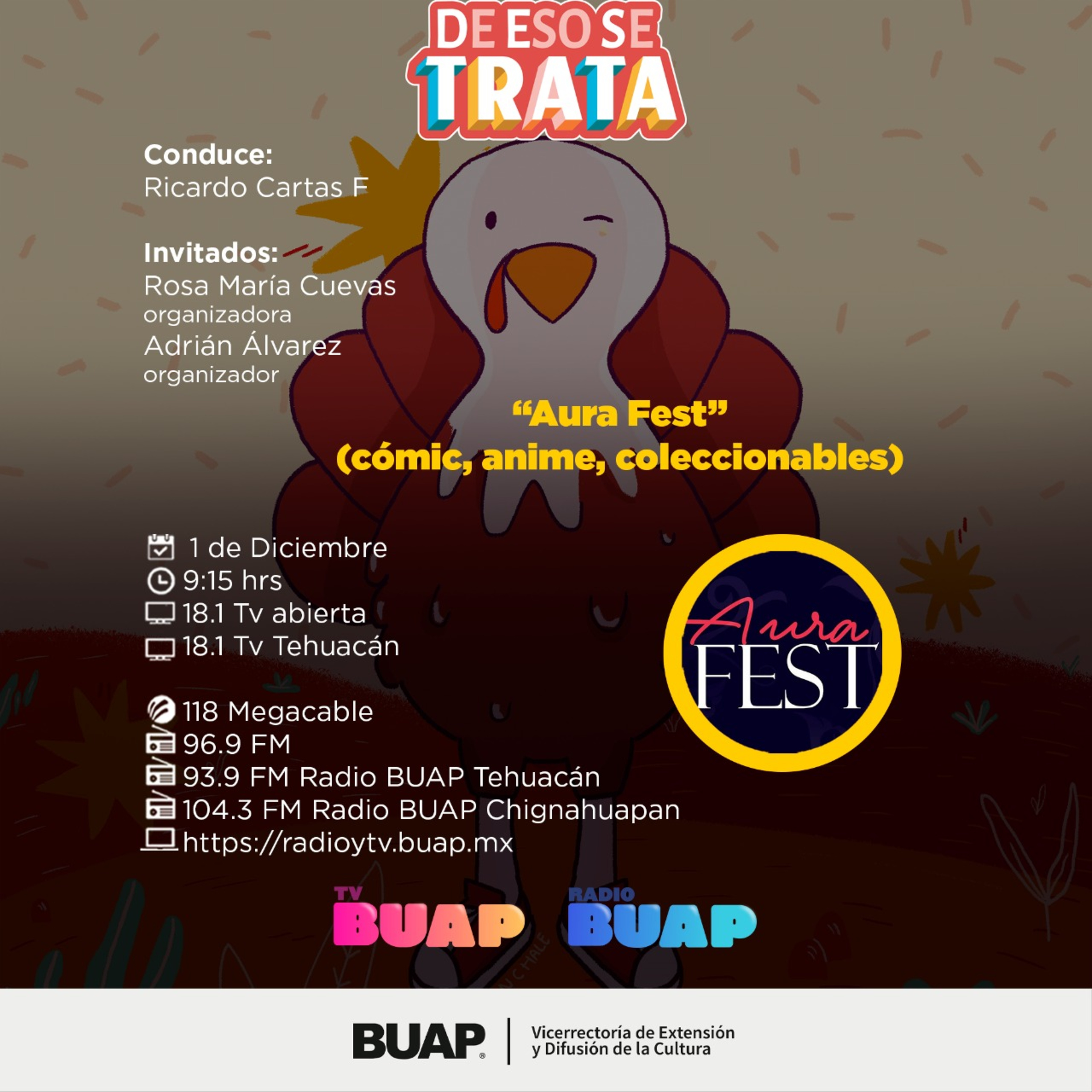 Ep. Aura Fest. Anicomic. De eso se trata. episode artwork