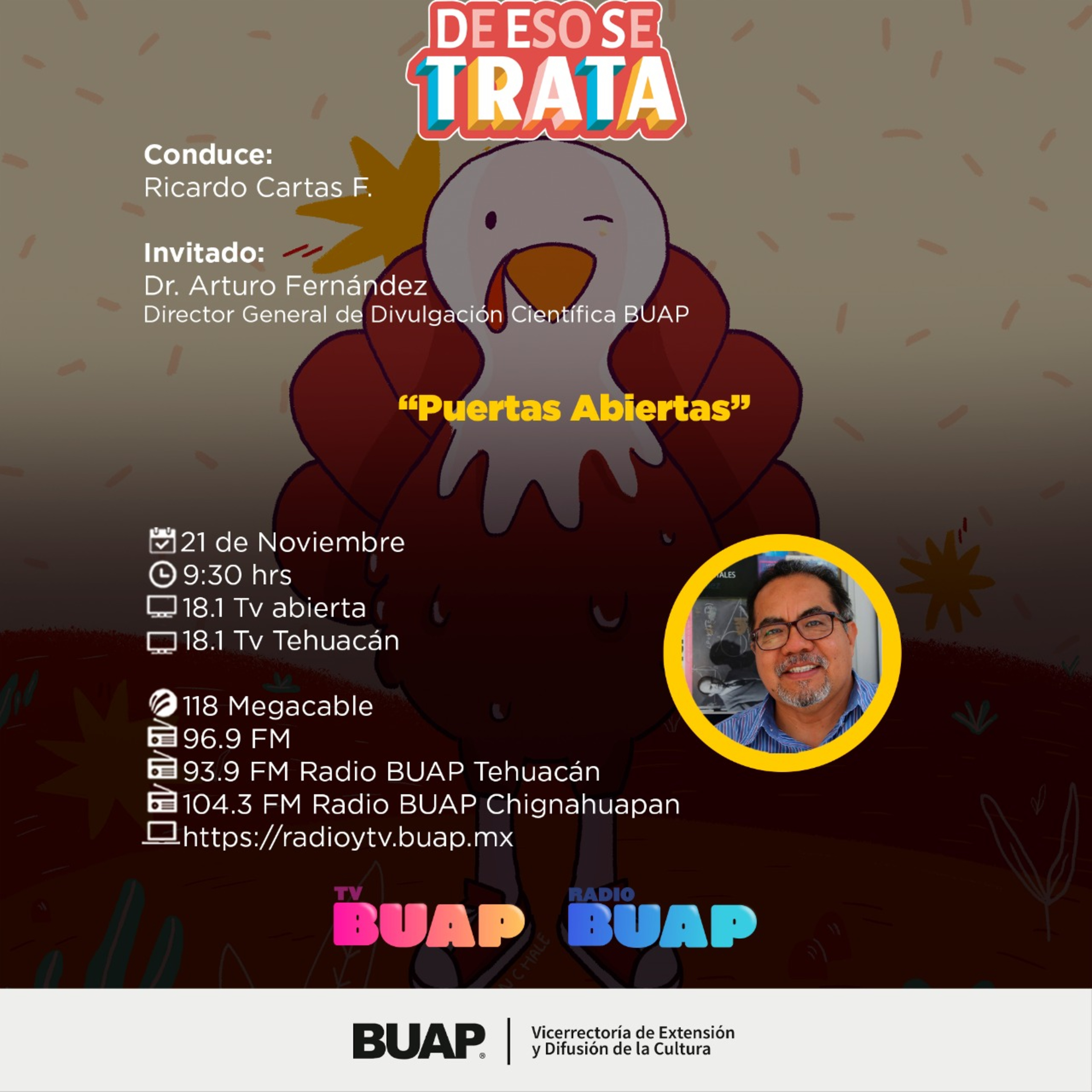 Ep. Puertas abiertas BUAP 2022. De eso se trata. episode artwork