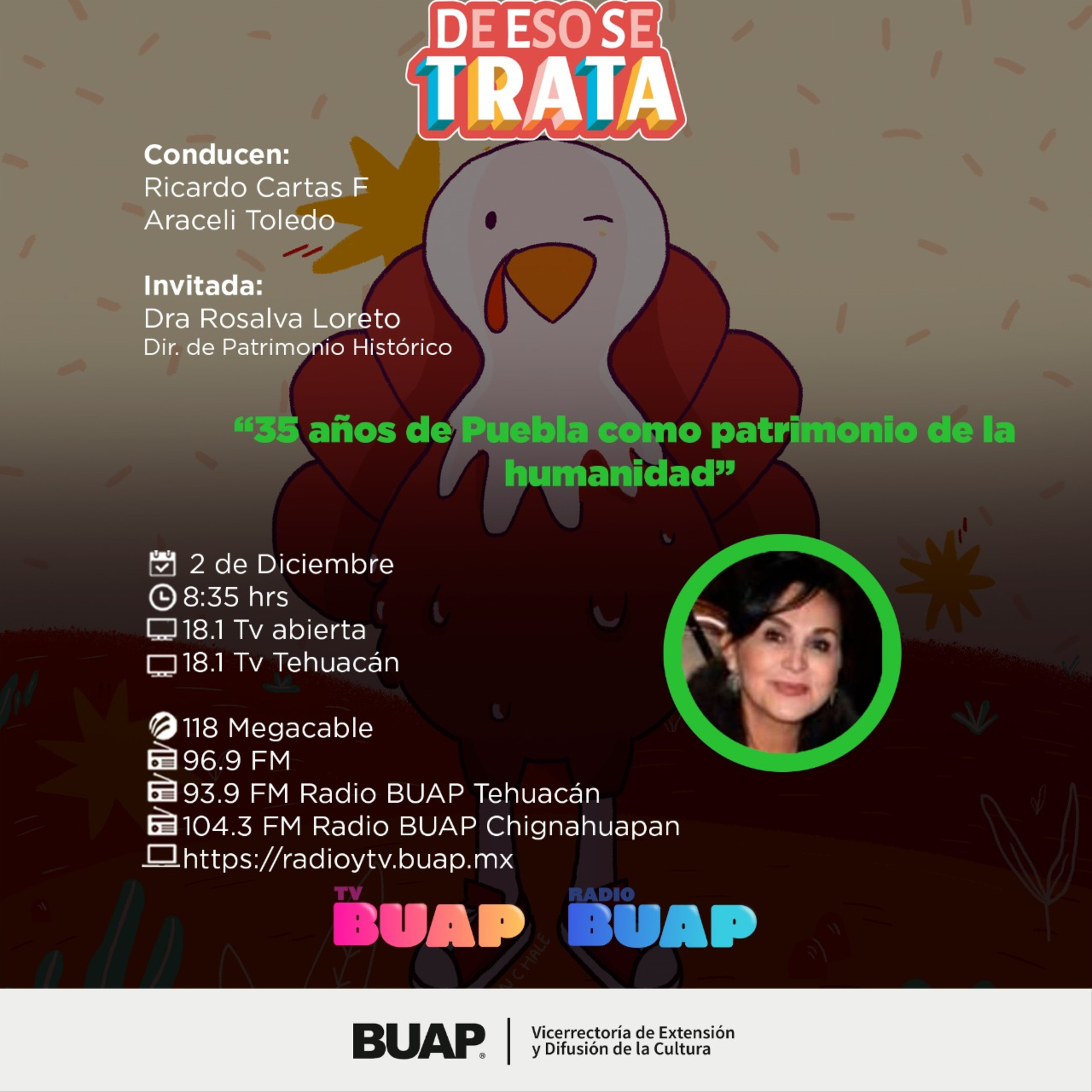 Ep. 35 años de Puebla Ciudad Patrimonio Cultural de la Humanidad. De eso se trata. episode artwork