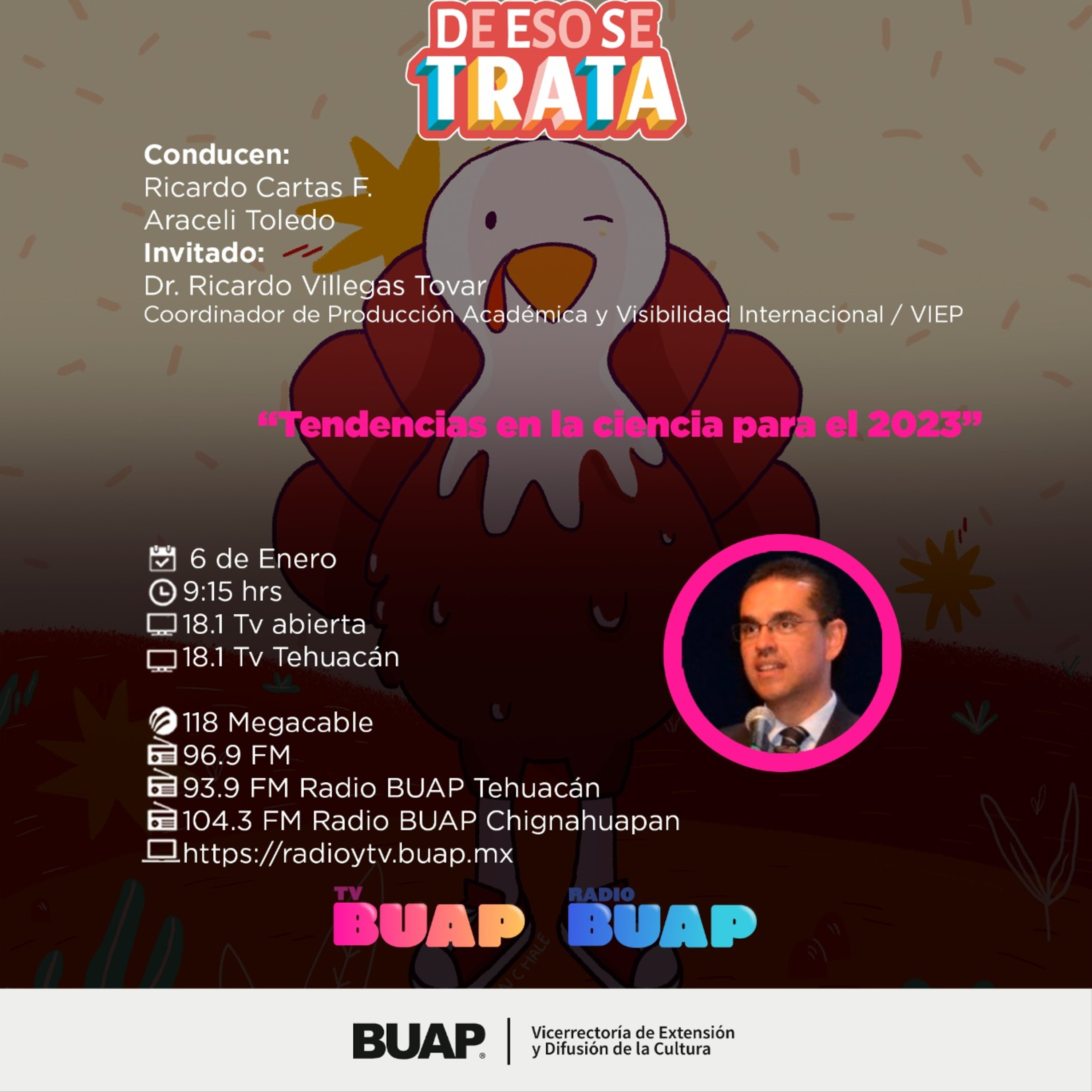 Ep. Tendencias 2023 en la ciencia. De eso se trata. episode artwork