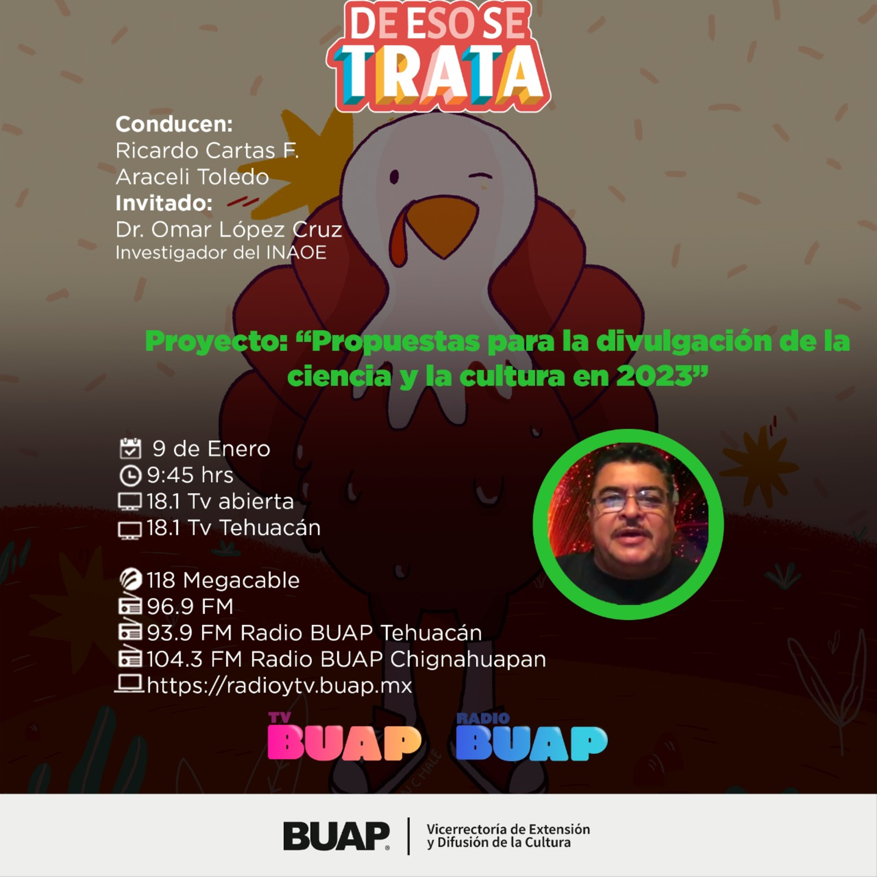 Ep. Propuestas 2023 de divulgación científica. De eso se trata. episode artwork