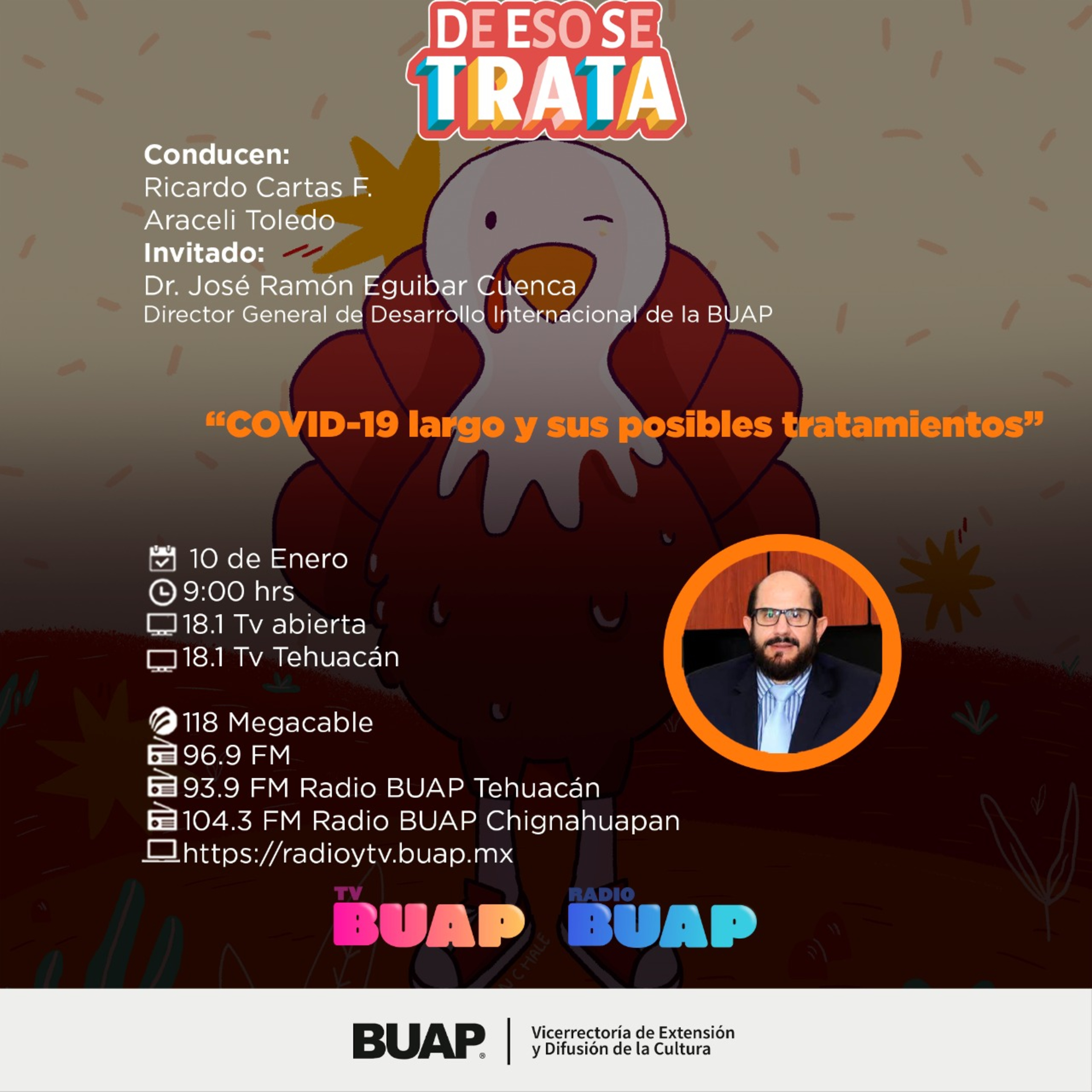 Ep. Covid-19 largo y sus posibles tratamientos. De eso se trata. episode artwork