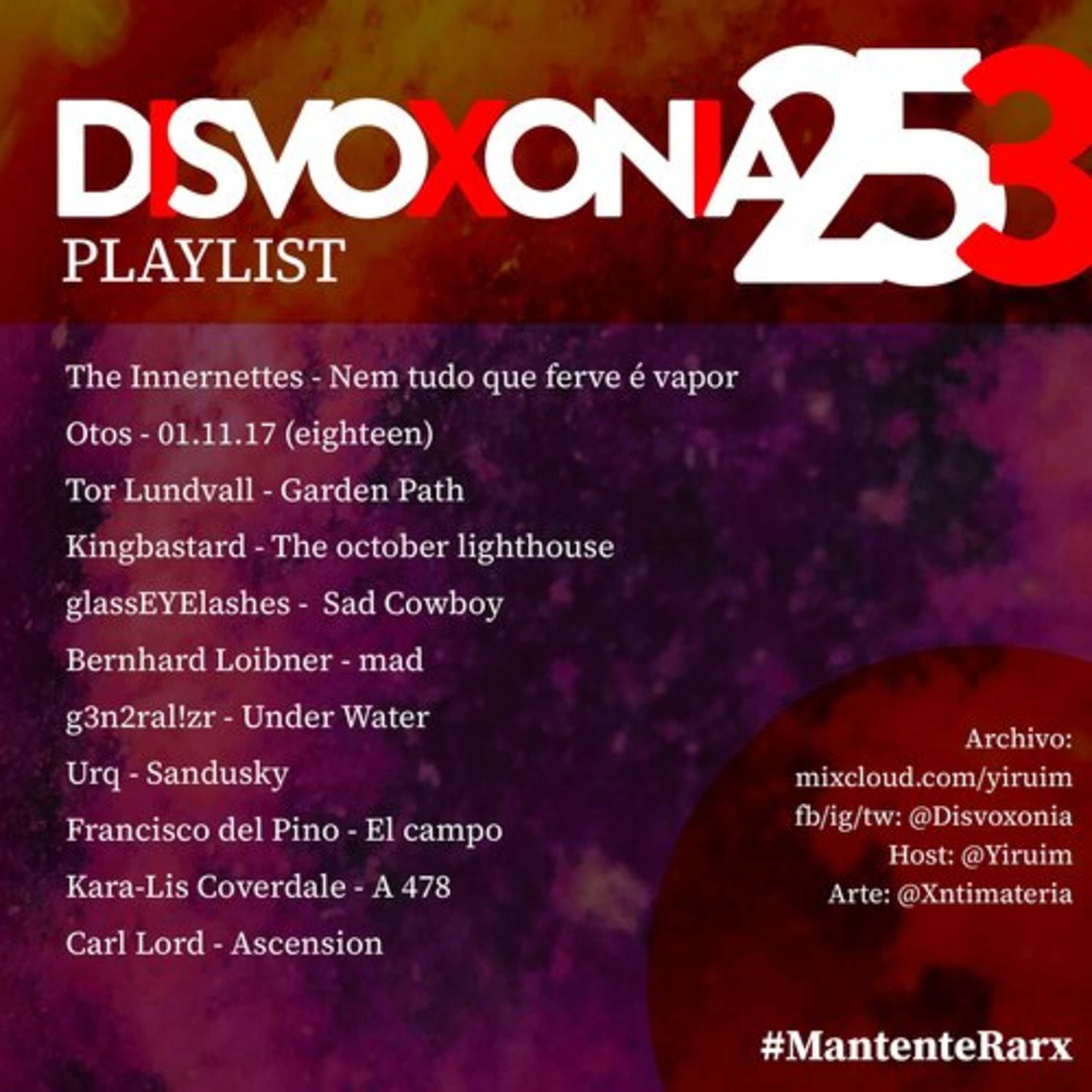 Disvoxonia. Ep. 253. Emisión del 10 de enero. episode artwork