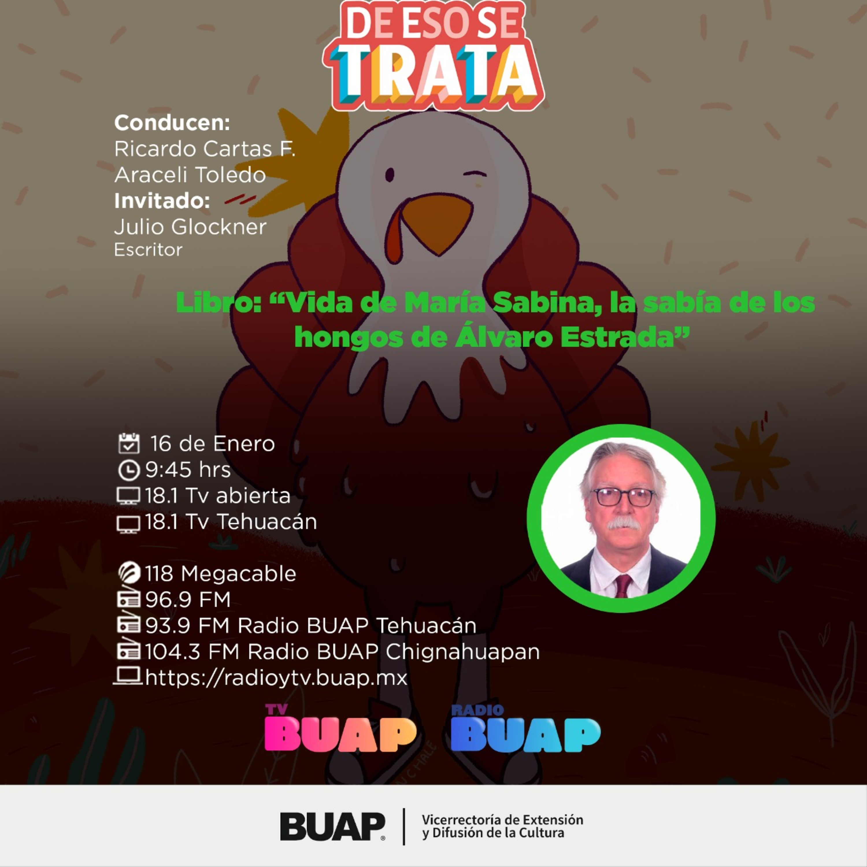 Ep. Libro: Vida de María Sabina. La sabia de los hongos. De eso se trata. episode artwork