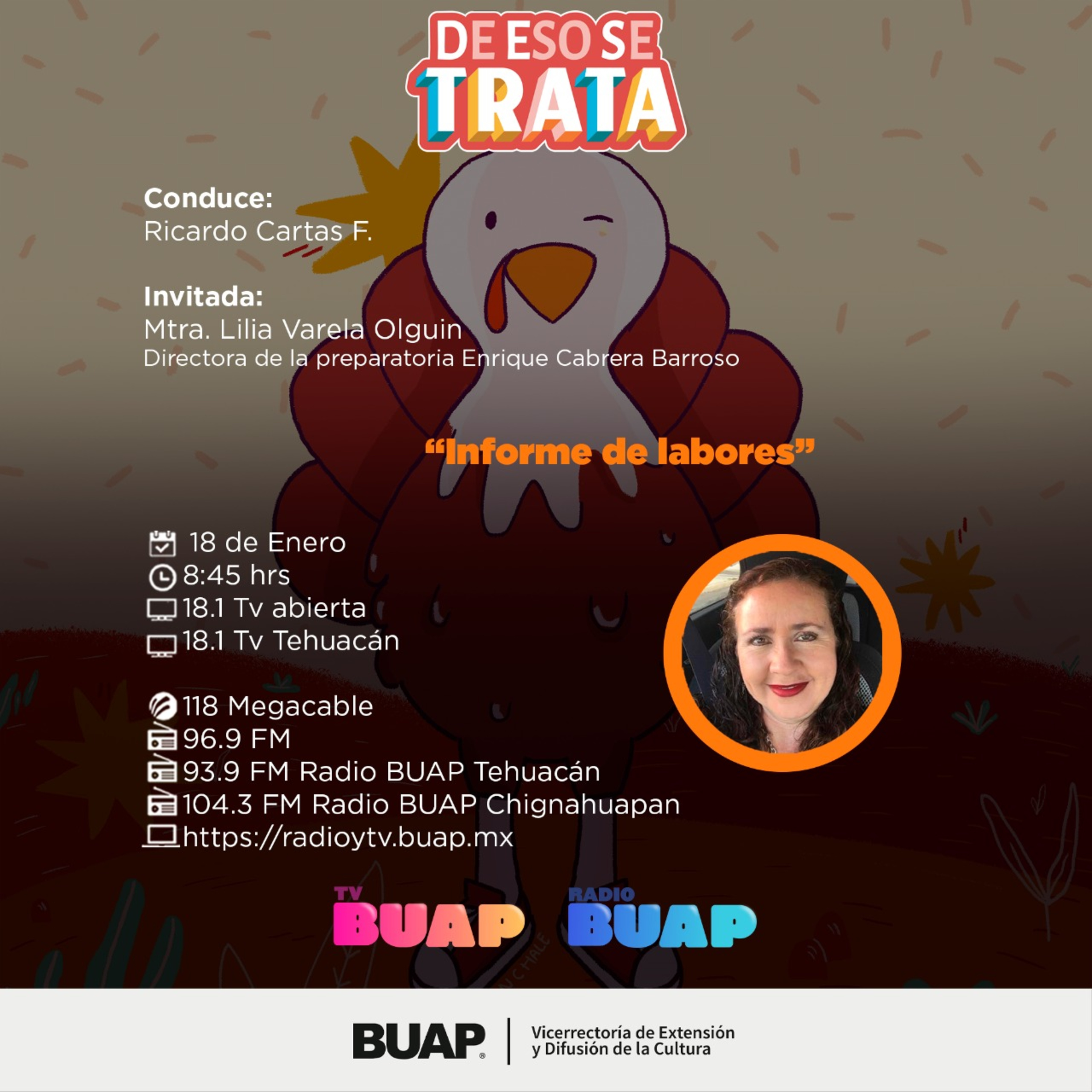 Ep. Primer Informe de Actividades de la Preparatoria Urbana Enrique Cabrera. De eso se trata. episode artwork