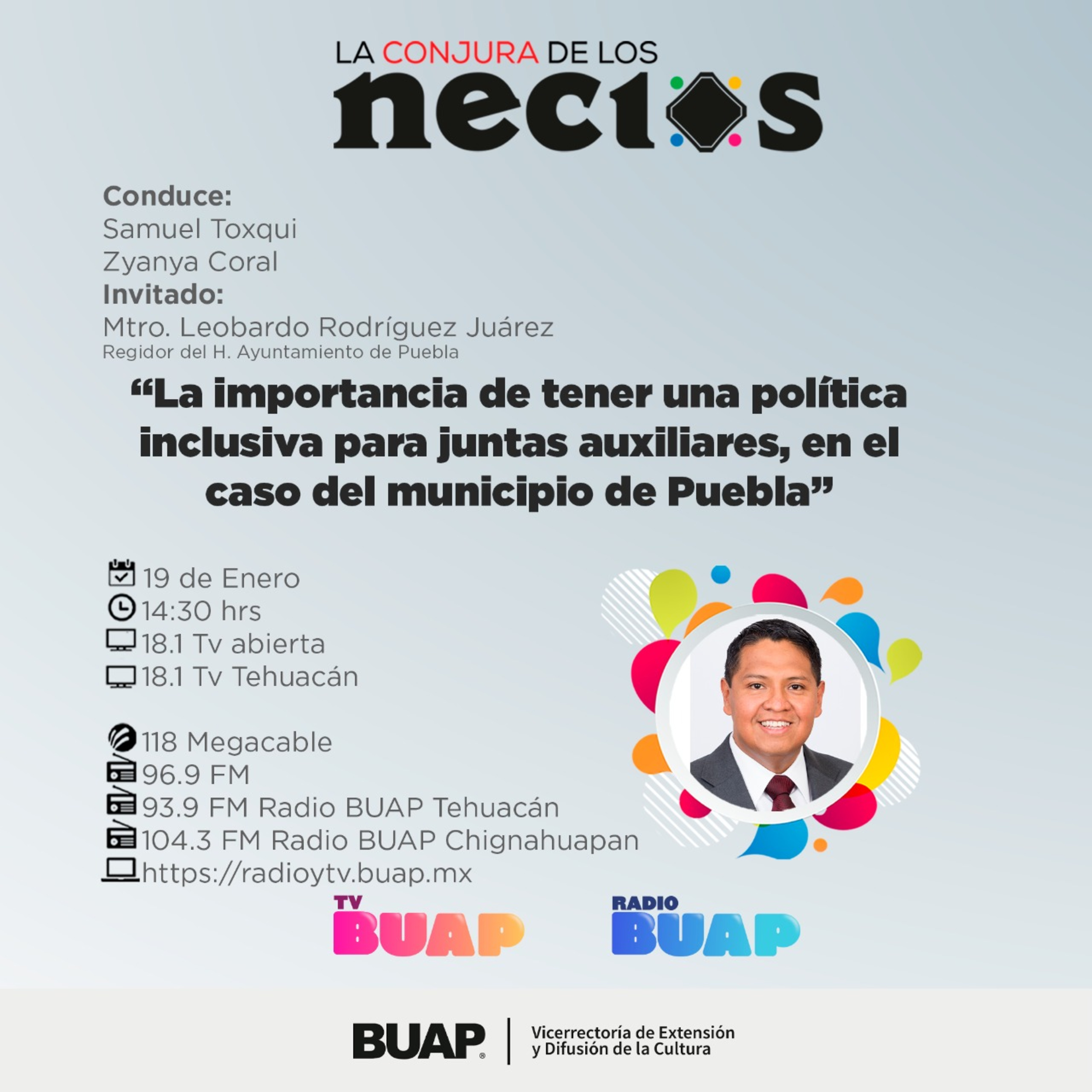 Ep. Política inclusiva para las juntas auxiliares. La conjura de los necios. episode artwork