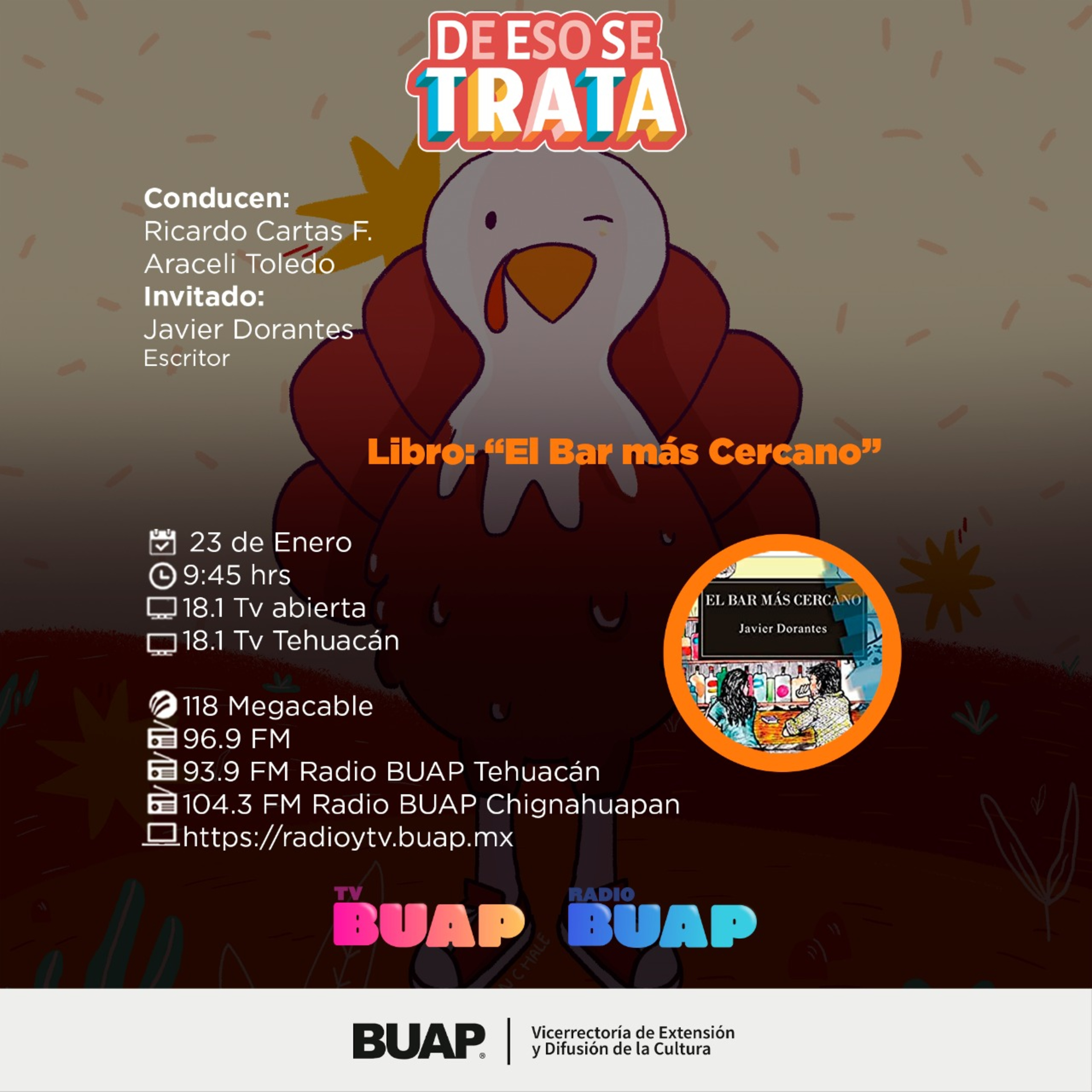 Ep. Libro: El bar más cercano. De eso se trata. episode artwork