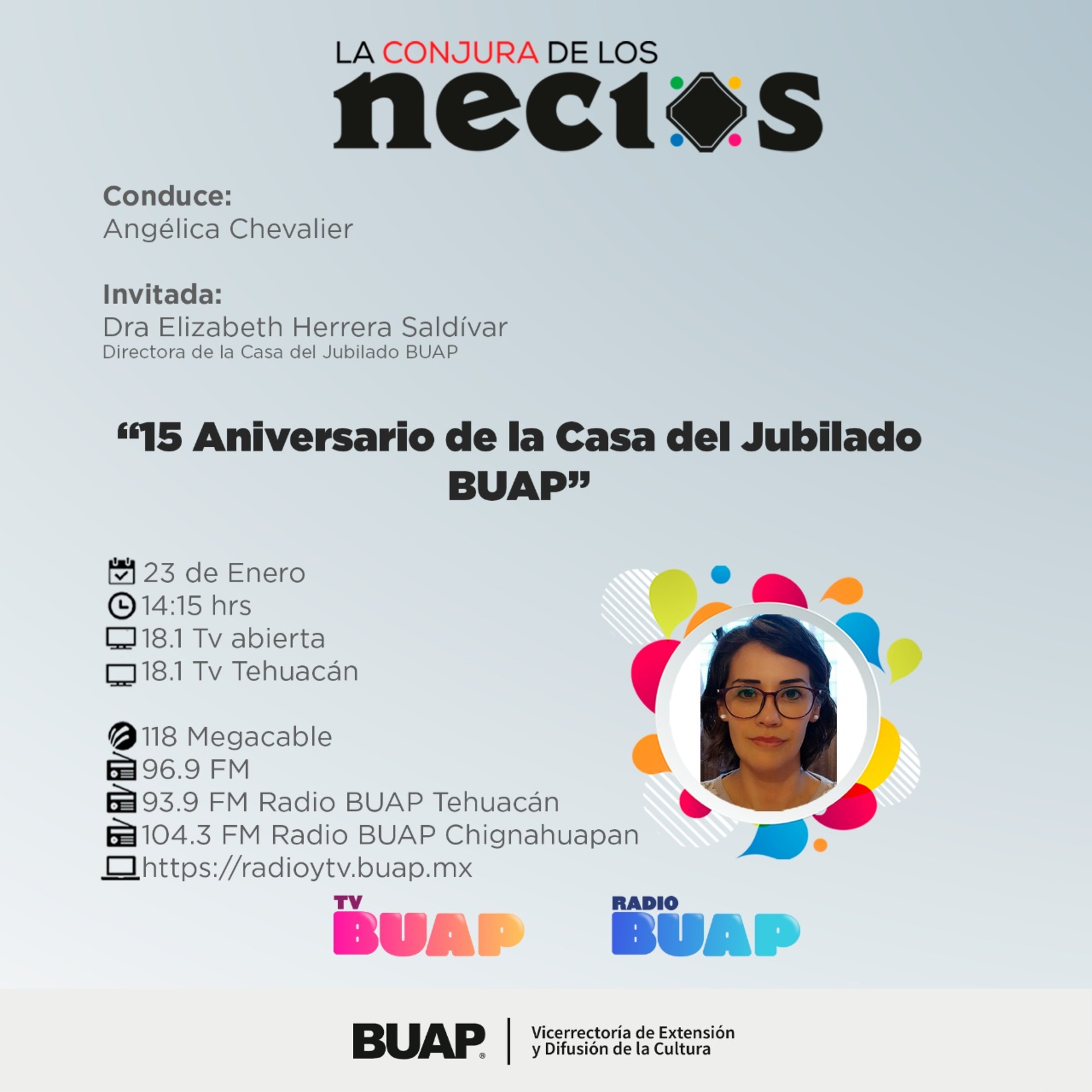 Ep. 15 aniversario de la Casa del Jubilado Universitario. La conjura de los necios.  episode artwork