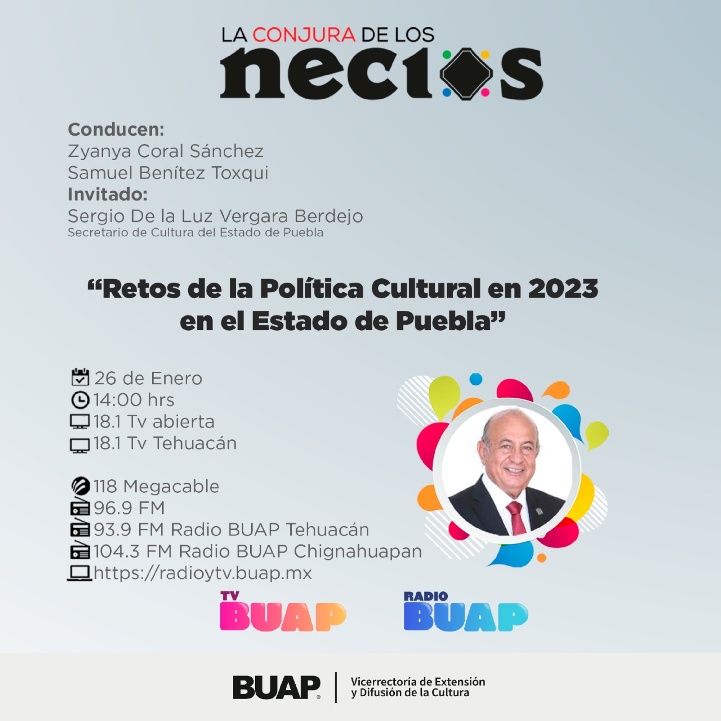 Ep. Políticas culturales en Puebla. La conjura de los necios.  episode artwork