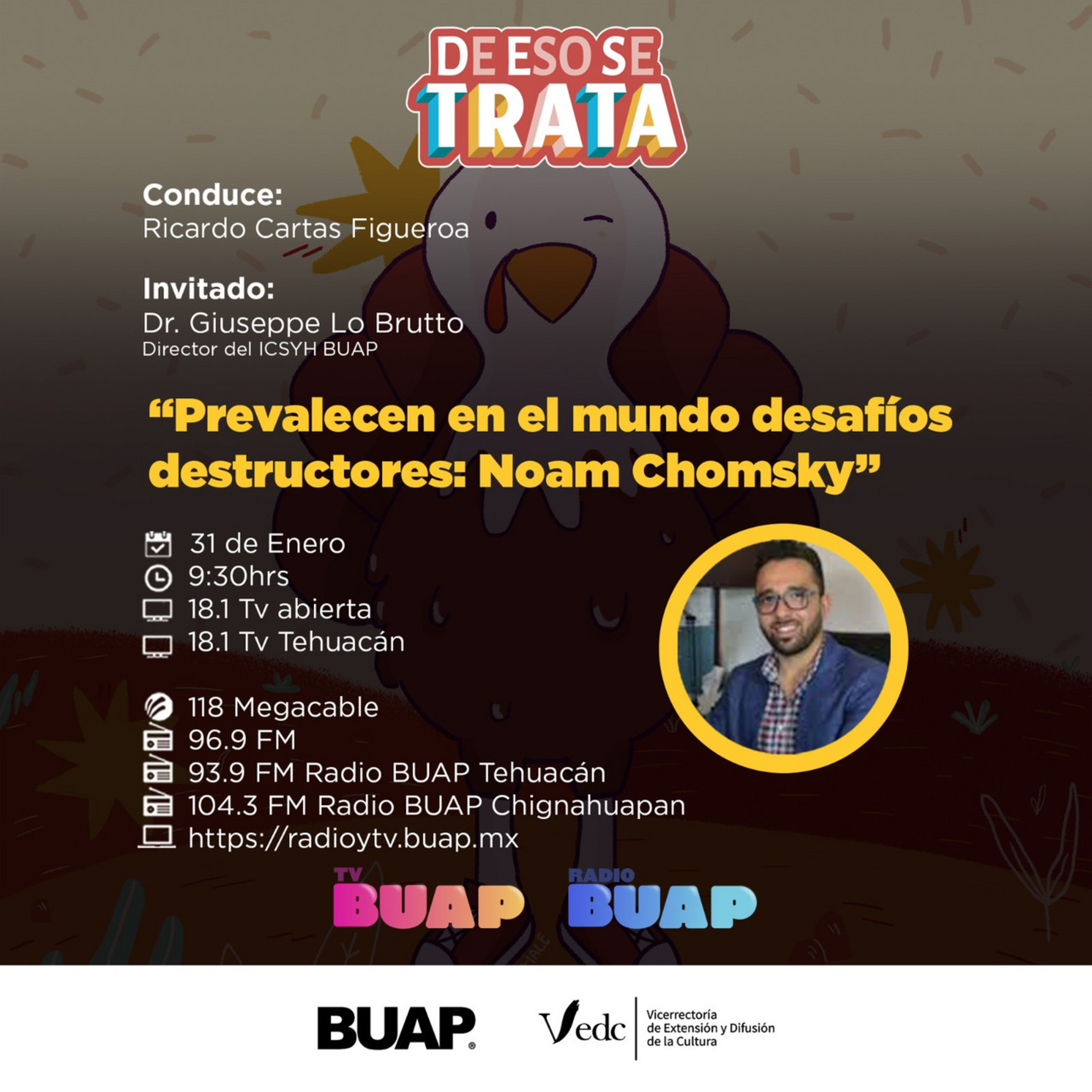 Ep. Los desafíos destructores de Chomsky. De eso se trata. episode artwork