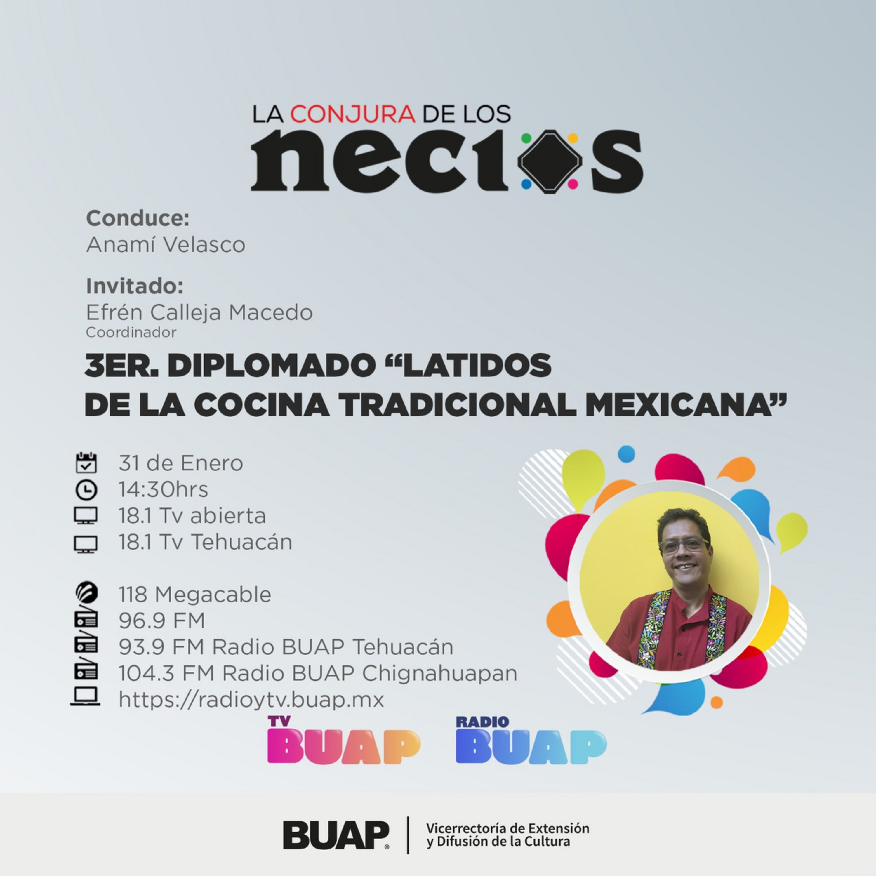 Ep. Tercer Diplomado Latidos de la Cocina Tradicional Mexicana. La conjura de los necios. episode artwork