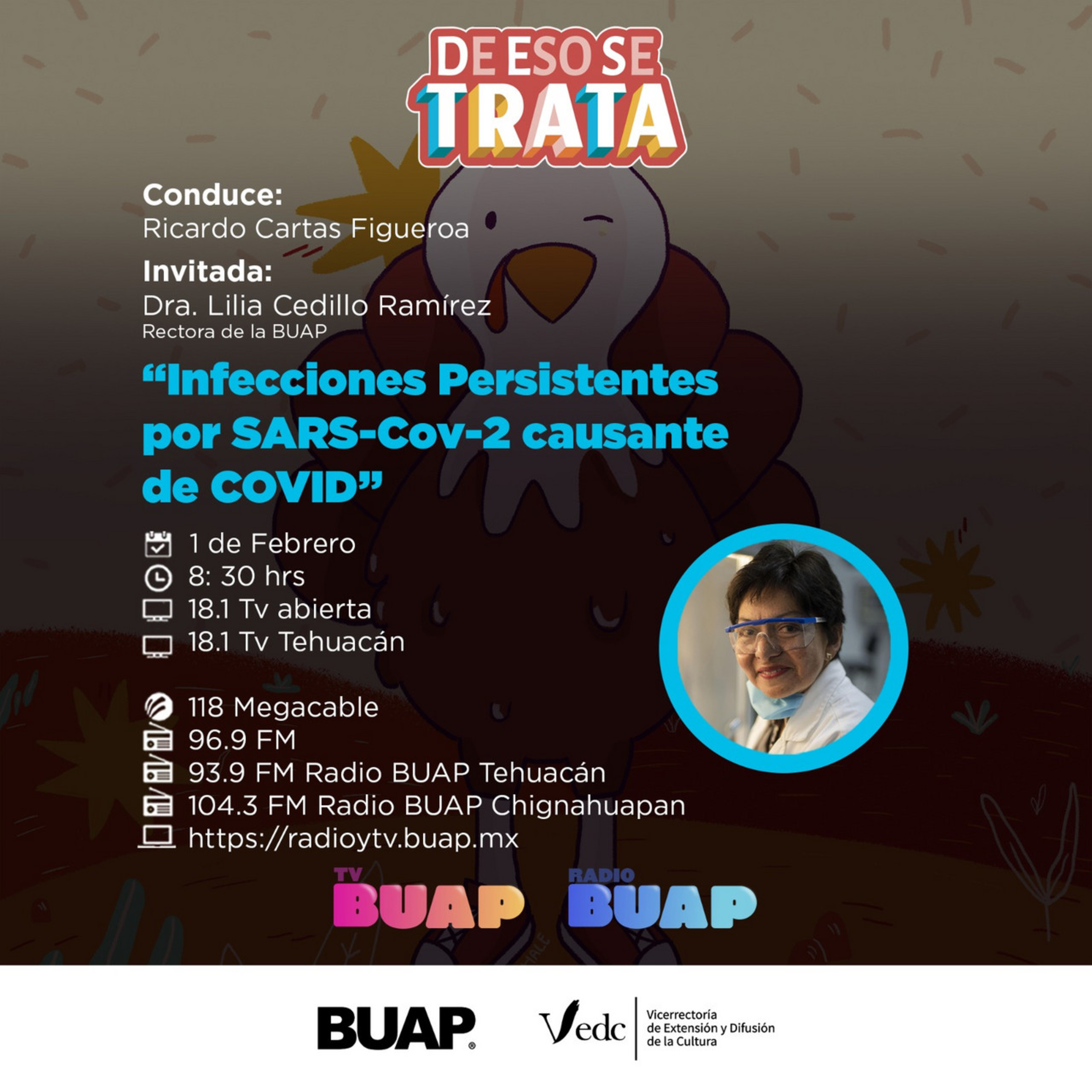 Ep. Infecciones persistentes del Covid-19. De eso se trata. episode artwork