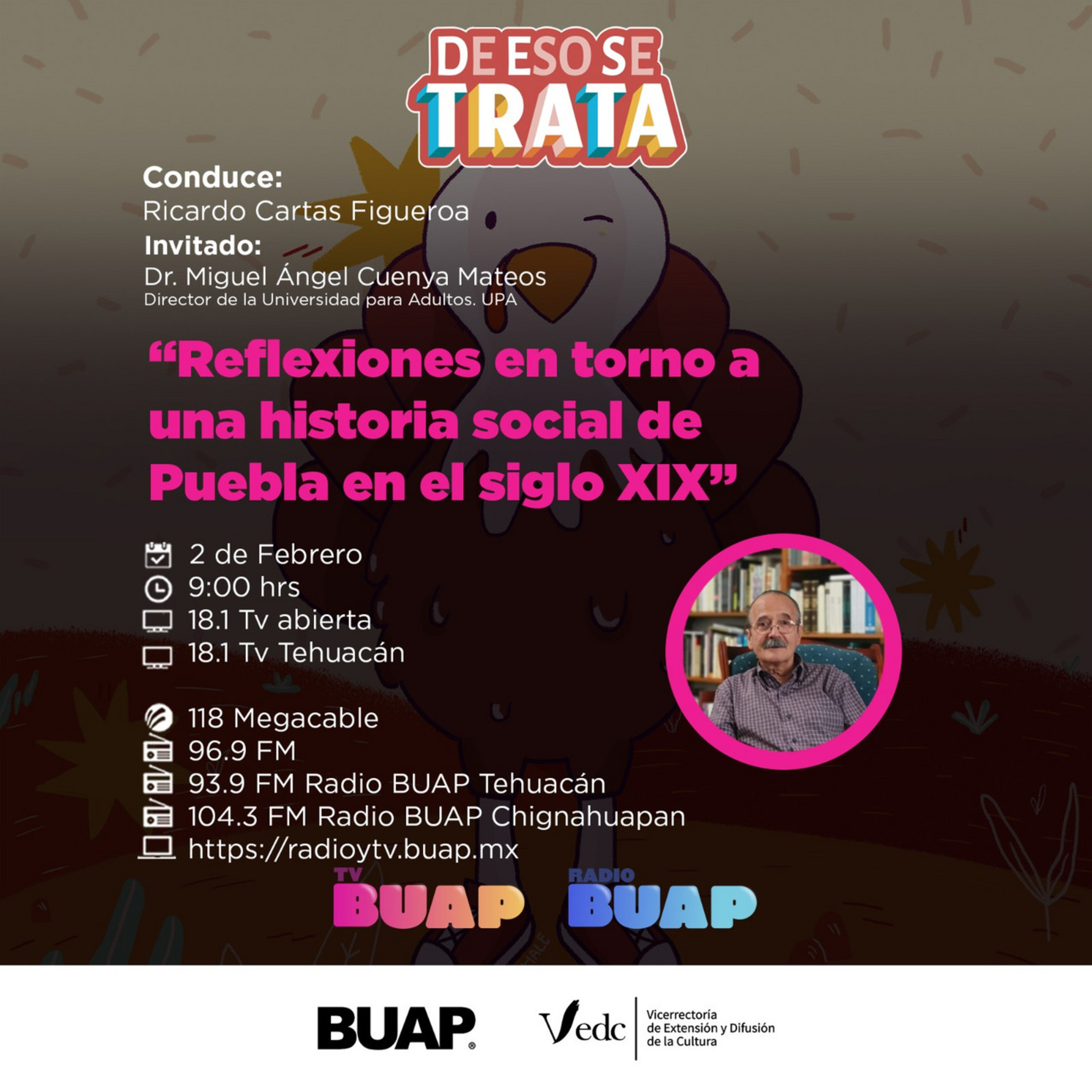 Ep. Siglo XIX: historia social de Puebla. De eso se trata. episode artwork