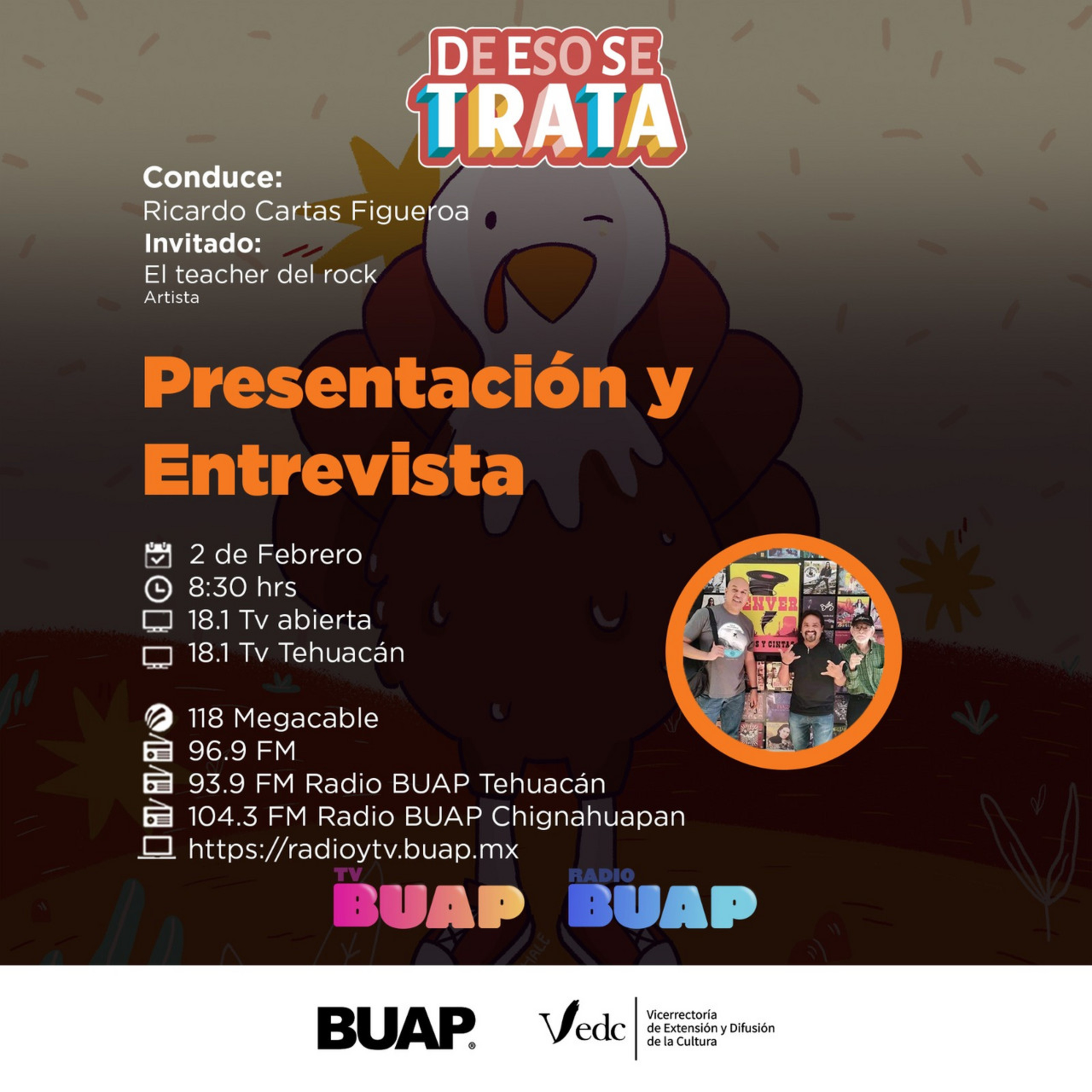 Ep. El teacher del rock. De eso se trata. episode artwork