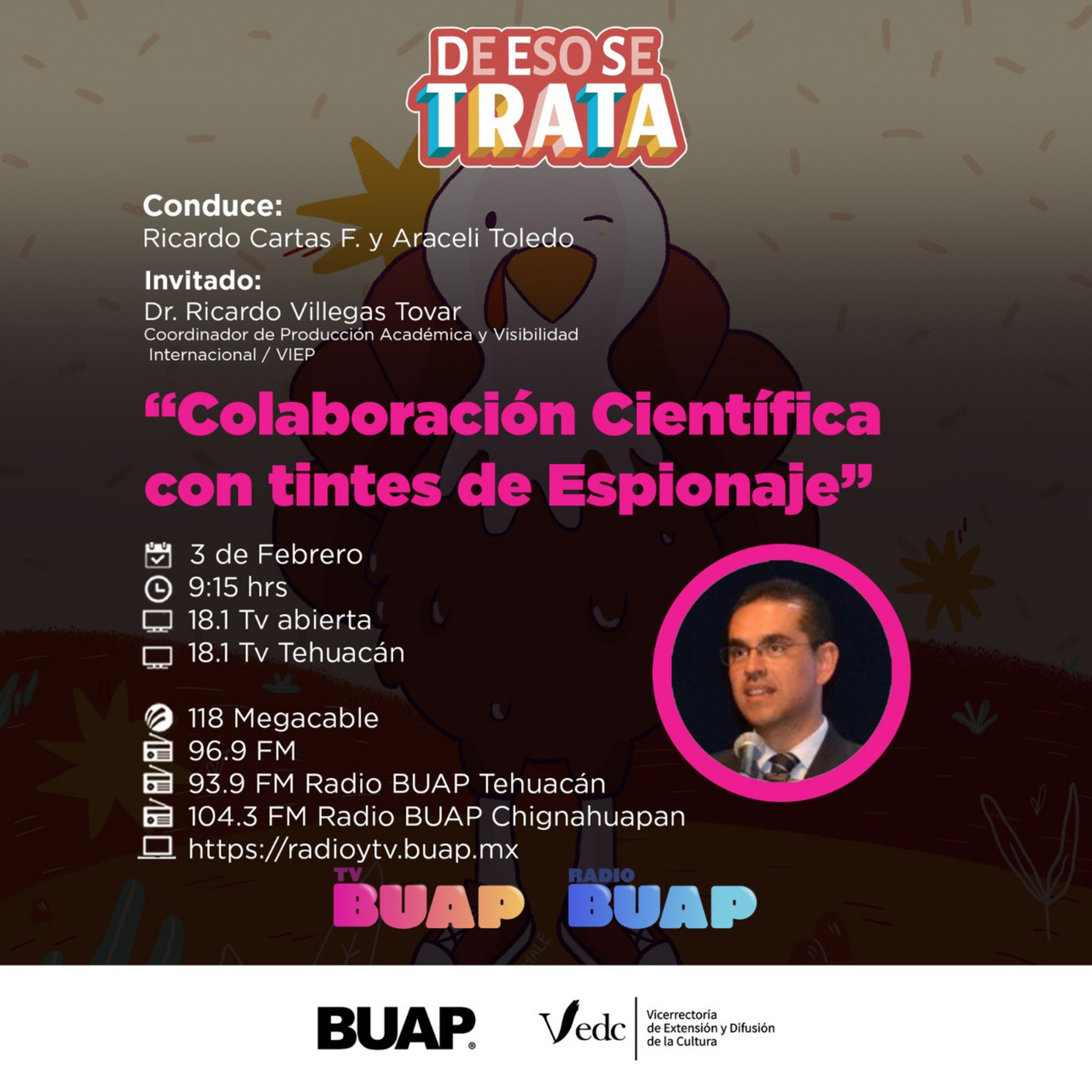 Ep. Ciencia y espionaje en E. U. A. De eso se trata. episode artwork