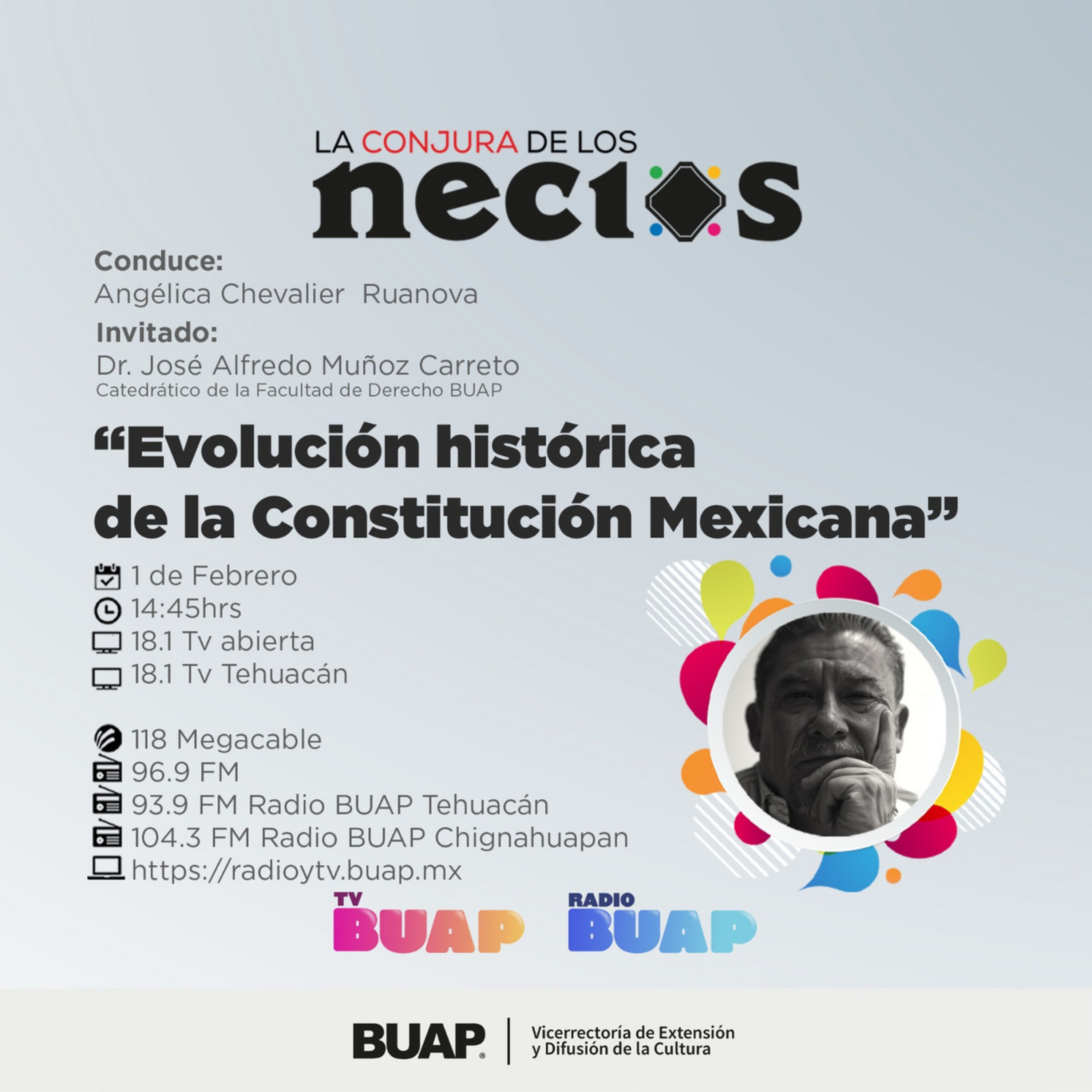Ep. Evolución histórica de la Constitución Mexicana. La conjura de los necios. episode artwork