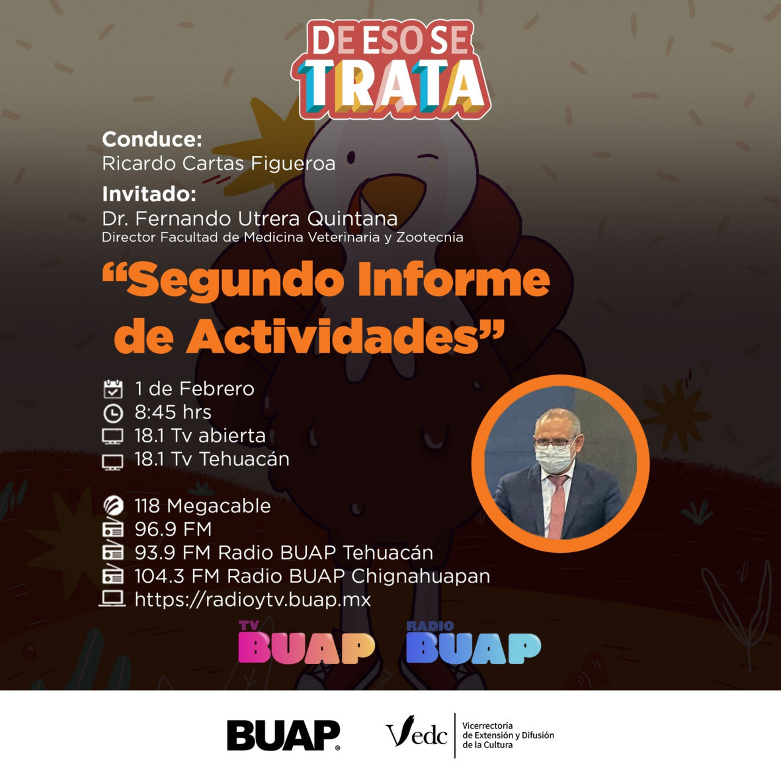 Ep. Segundo Informe de Actividades de la FMVZ. De eso se trata. episode artwork