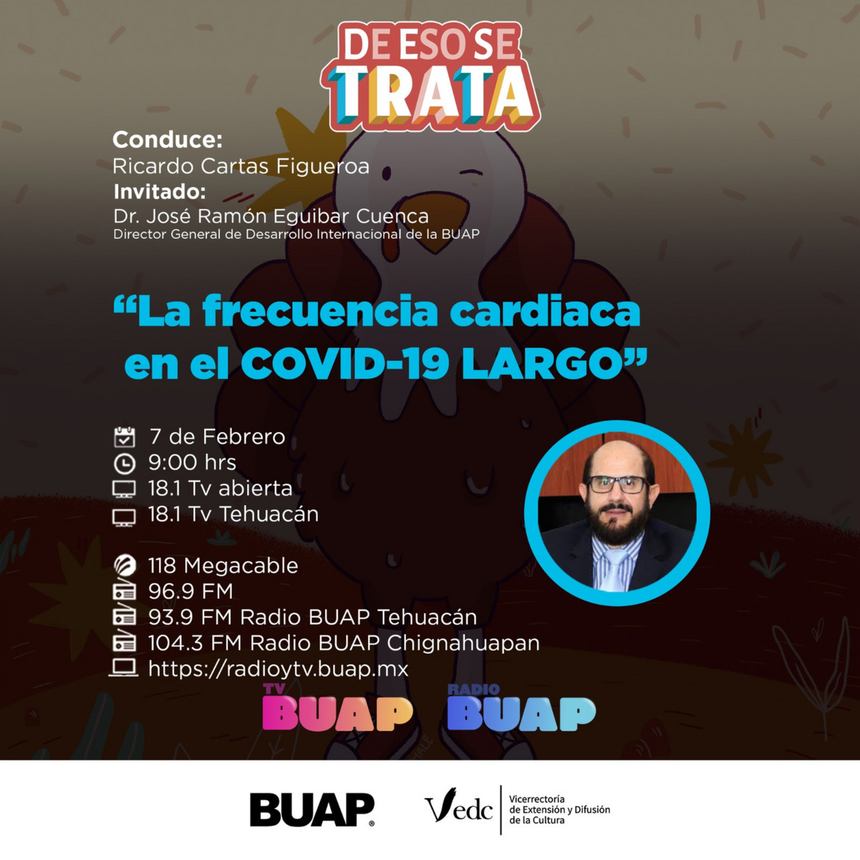 Ep. Frecuencia cardíaca durante el Covid-19 de larga duración. De eso se trata. episode artwork
