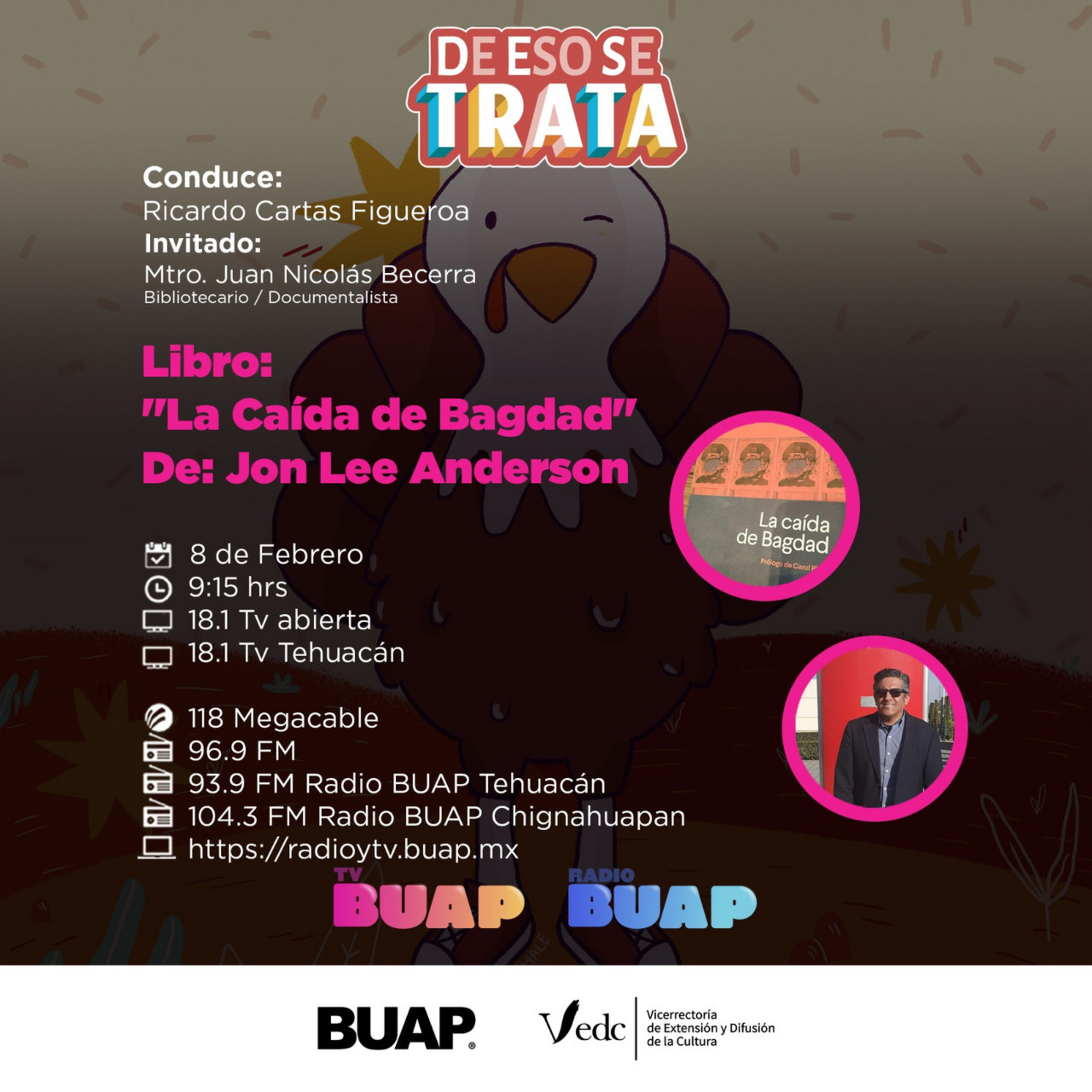 Ep. Libro: La caída de Bagdad. De eso se trata. episode artwork