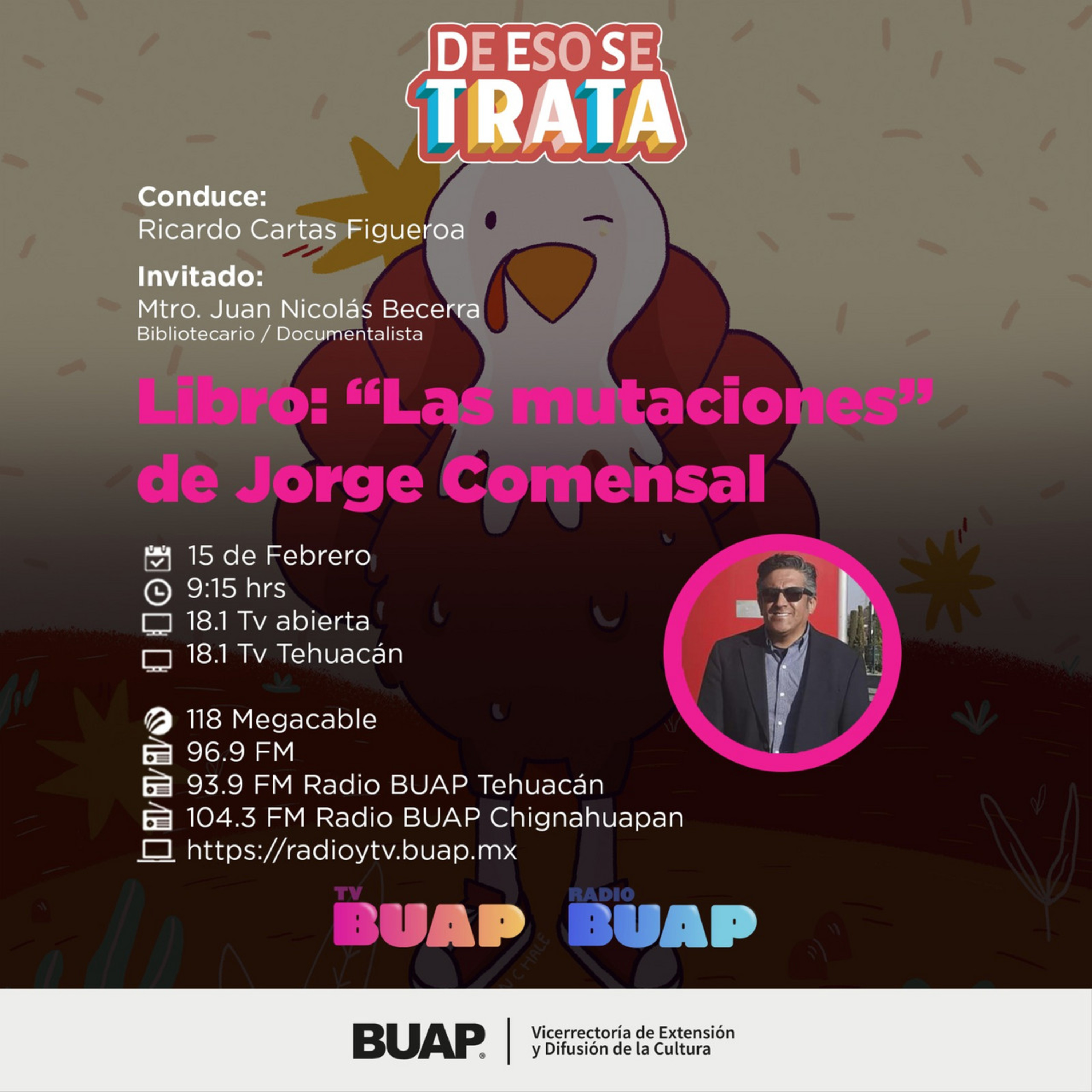 Ep. Libro: Las mutaciones. De eso se trata. episode artwork