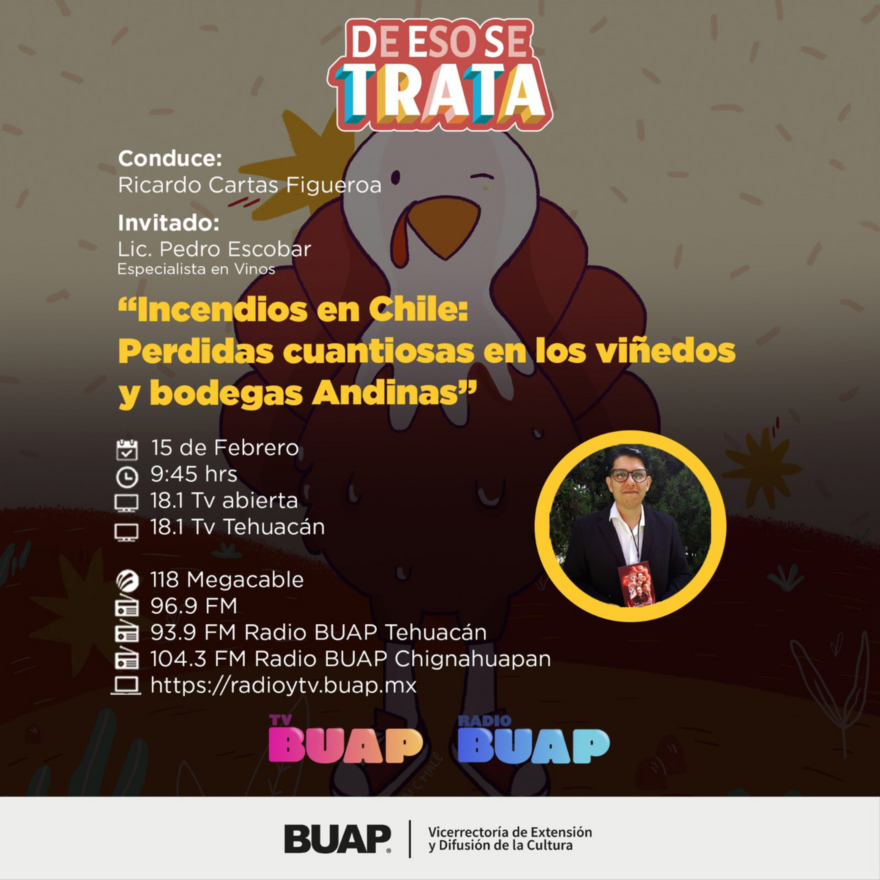 Ep. Incendios forestales en Chile. De eso se trata. episode artwork