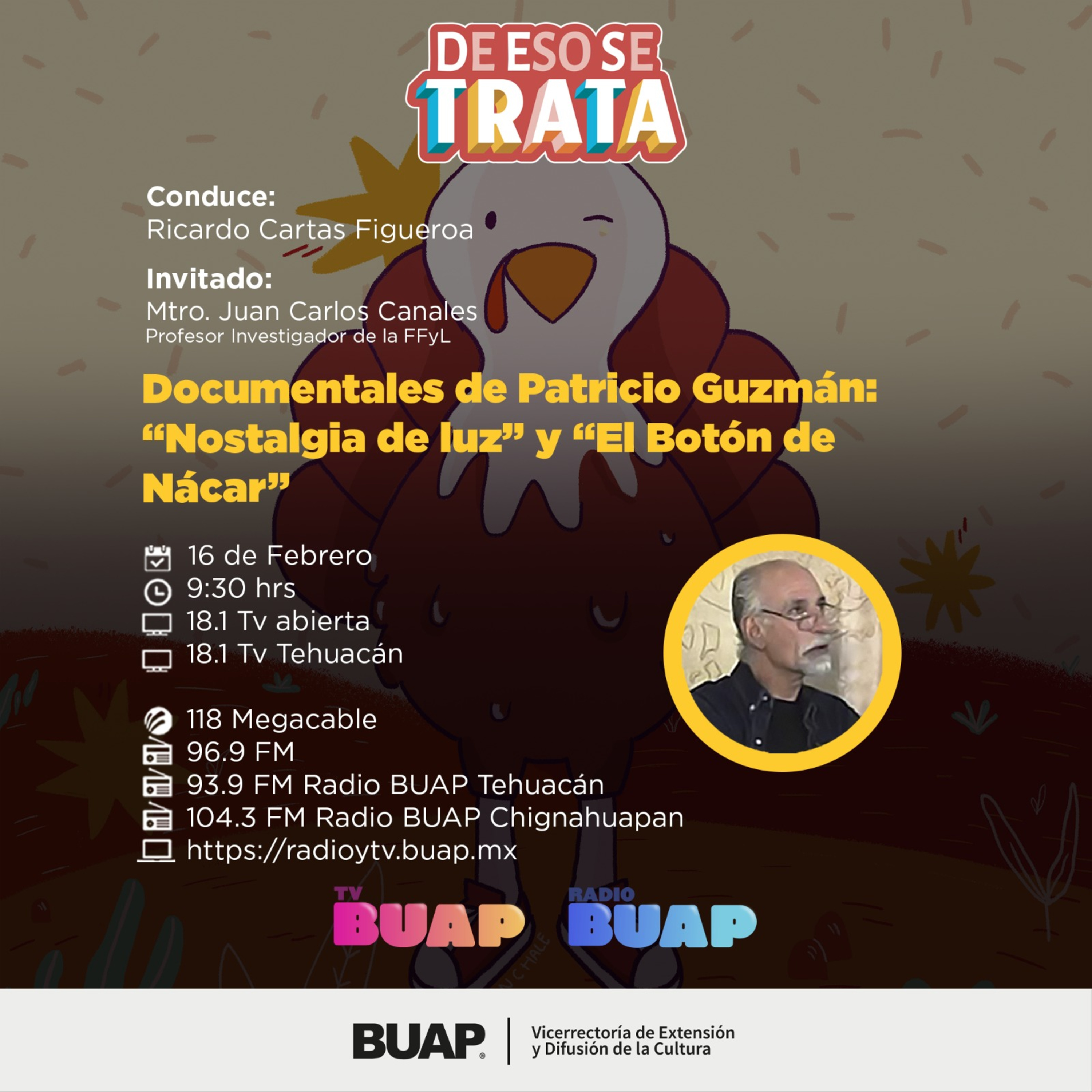 Ep. Documentales: Nostalgia de la luz y El botón de Nácar. De eso se trata. episode artwork