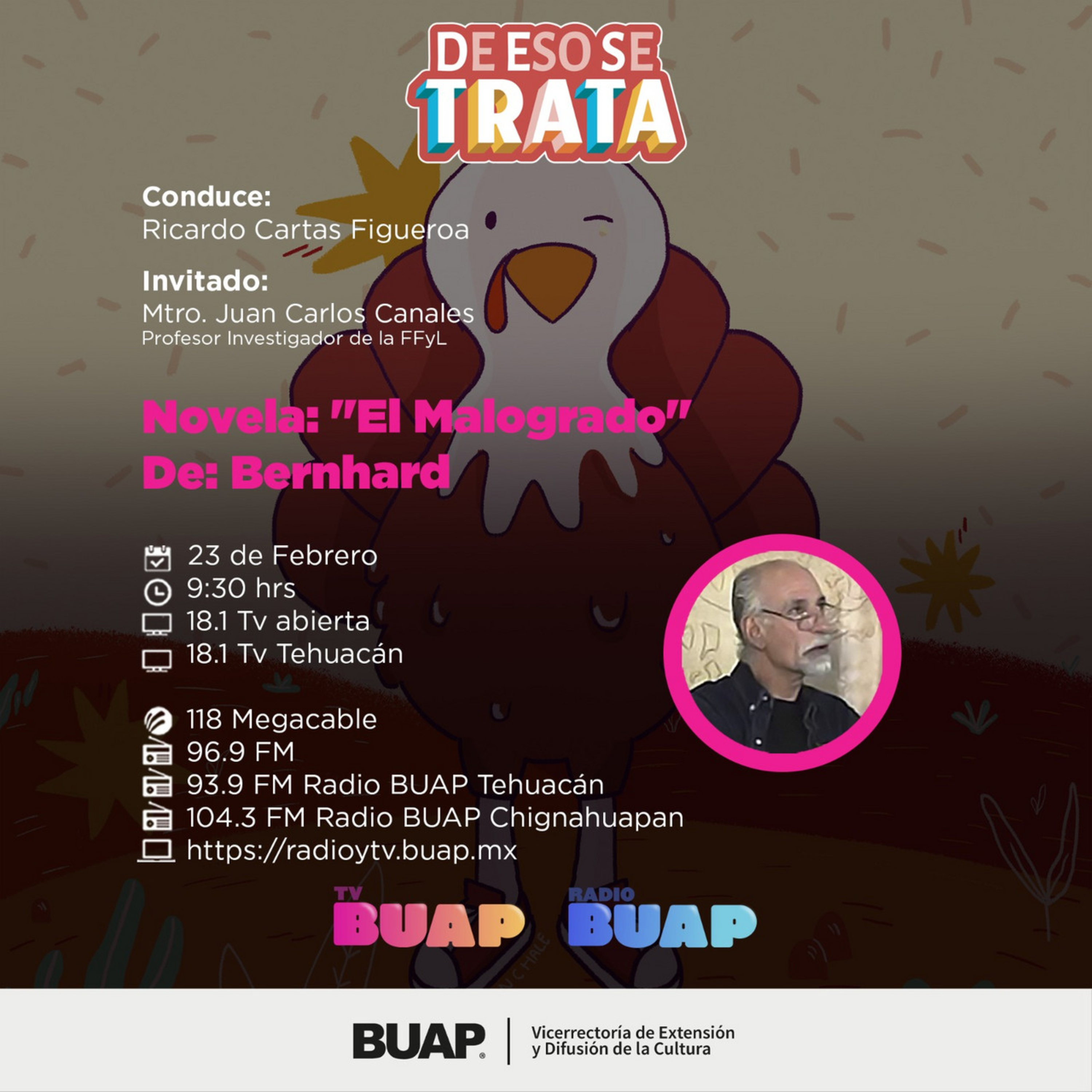 Ep. El malogrado de Thomas Bernhard. De eso se trata. episode artwork