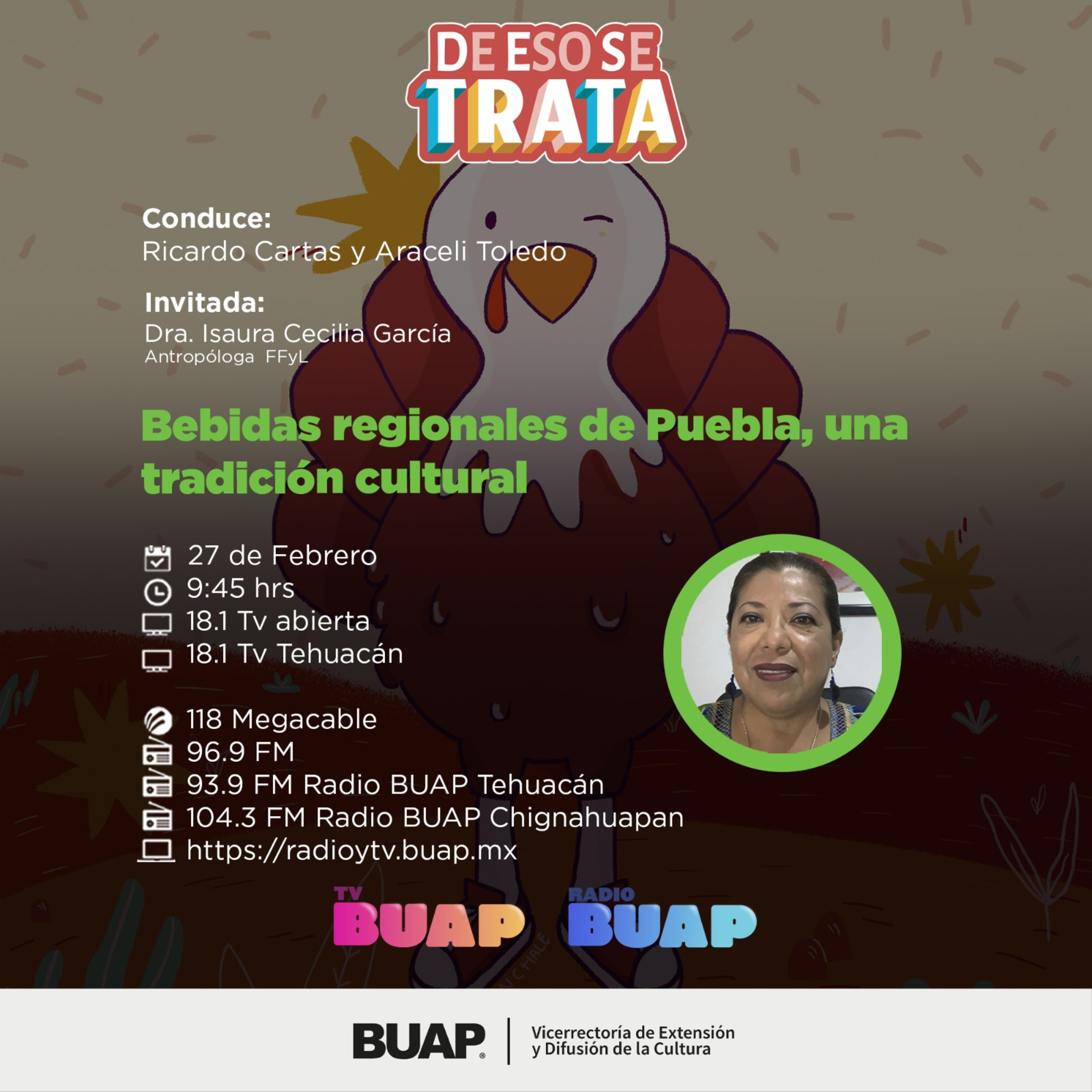 Ep. Bebidas regionales de Puebla. De eso se trata. episode artwork