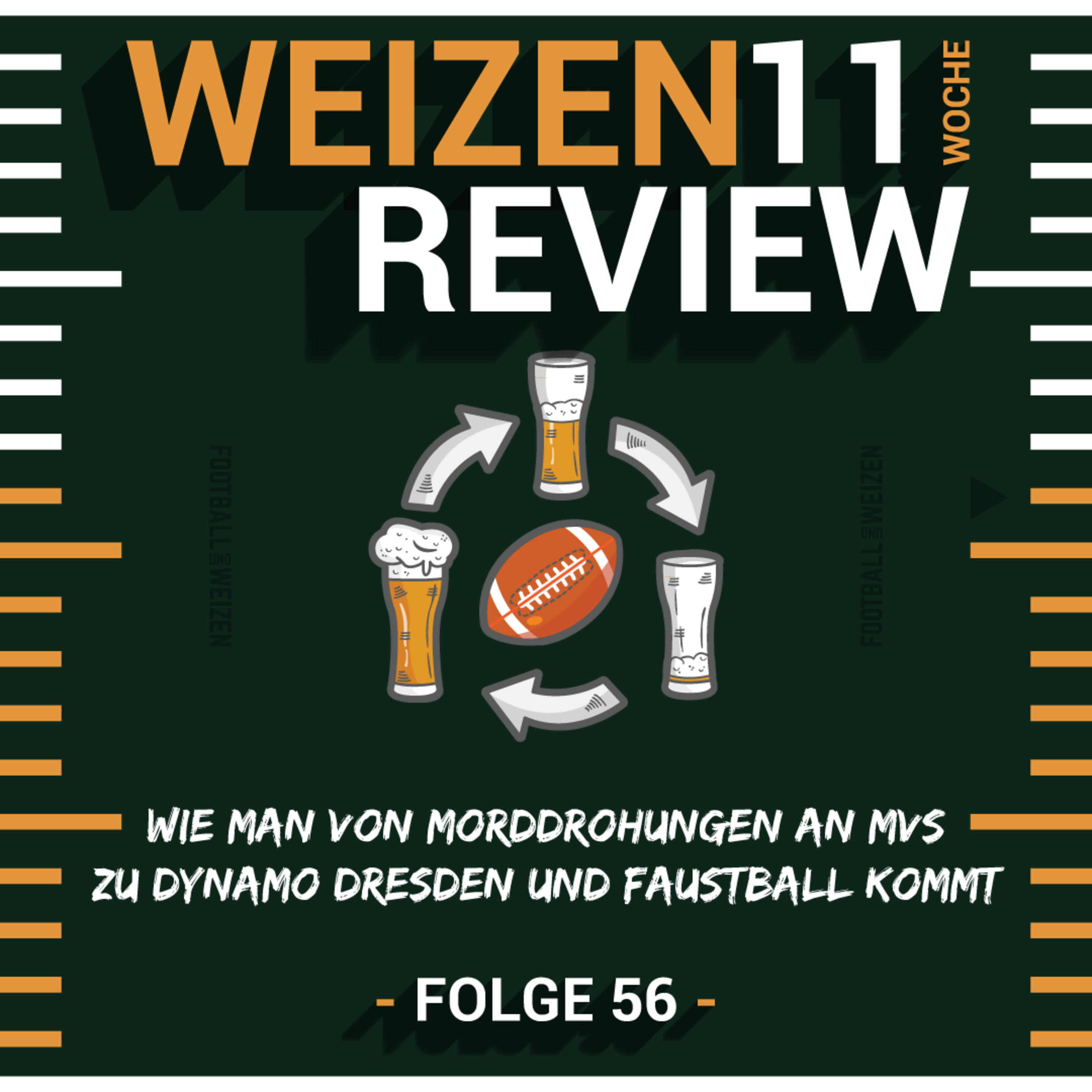 Wie man von Morddrohungen an MVS zu Faustball kommt | Weizenreview Woche 11 | S2 E56 | NFL Football episode artwork