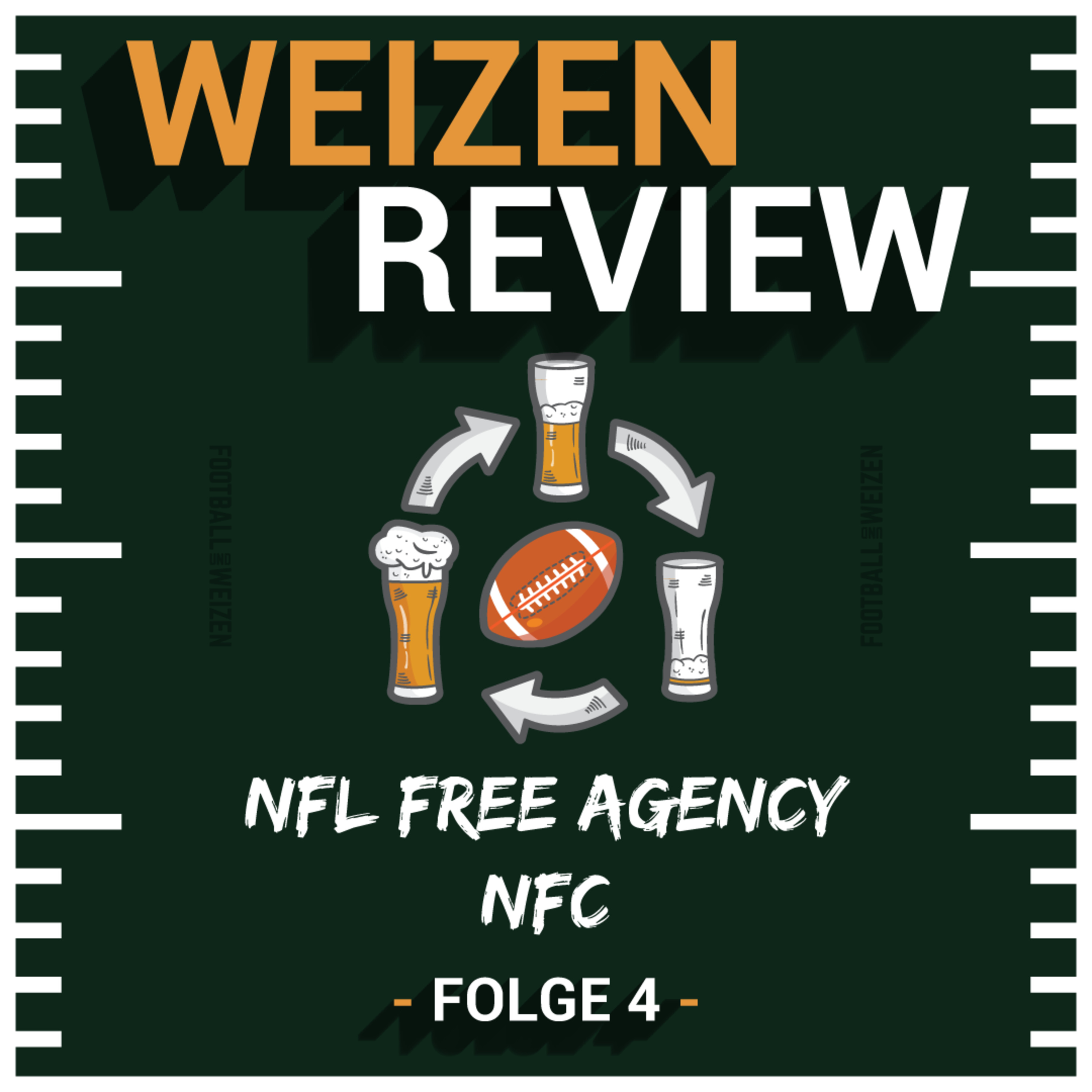 NFL Free Agency NFC | Weizenreview Offseason | S3 E4 | NFL Football episode artwork